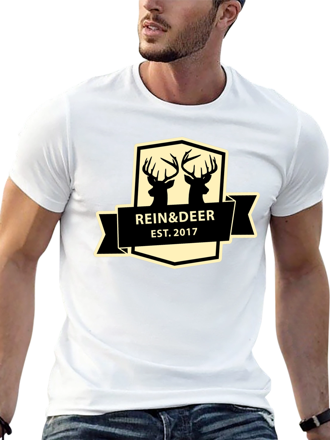 Rein & Deer Est. 2017 Graphic Tee