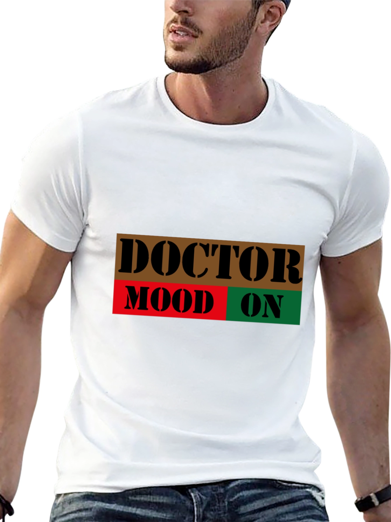 Doctor Mood On T-Shirt - Novelty Graphic Tee