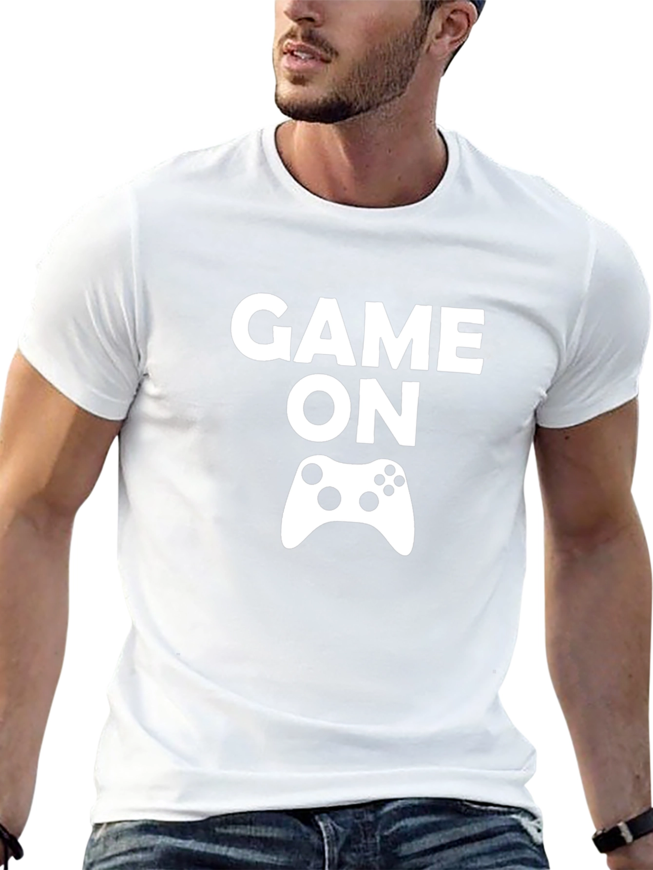 Game On Graphic Tee - Gamer T-Shirt