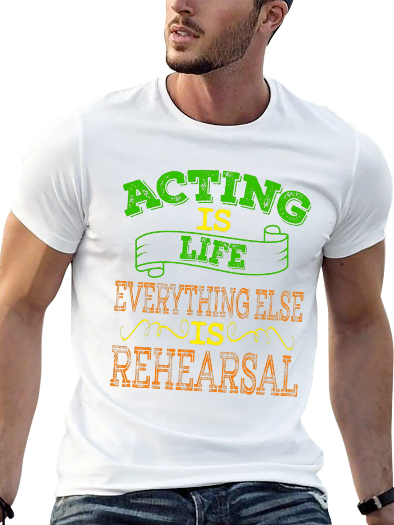 Acting is Life T-Shirt - Theater Enthusiast Gift