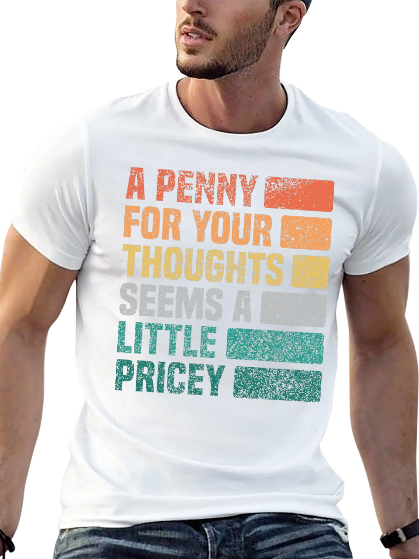 A Penny For Your Thoughts Graphic Tee