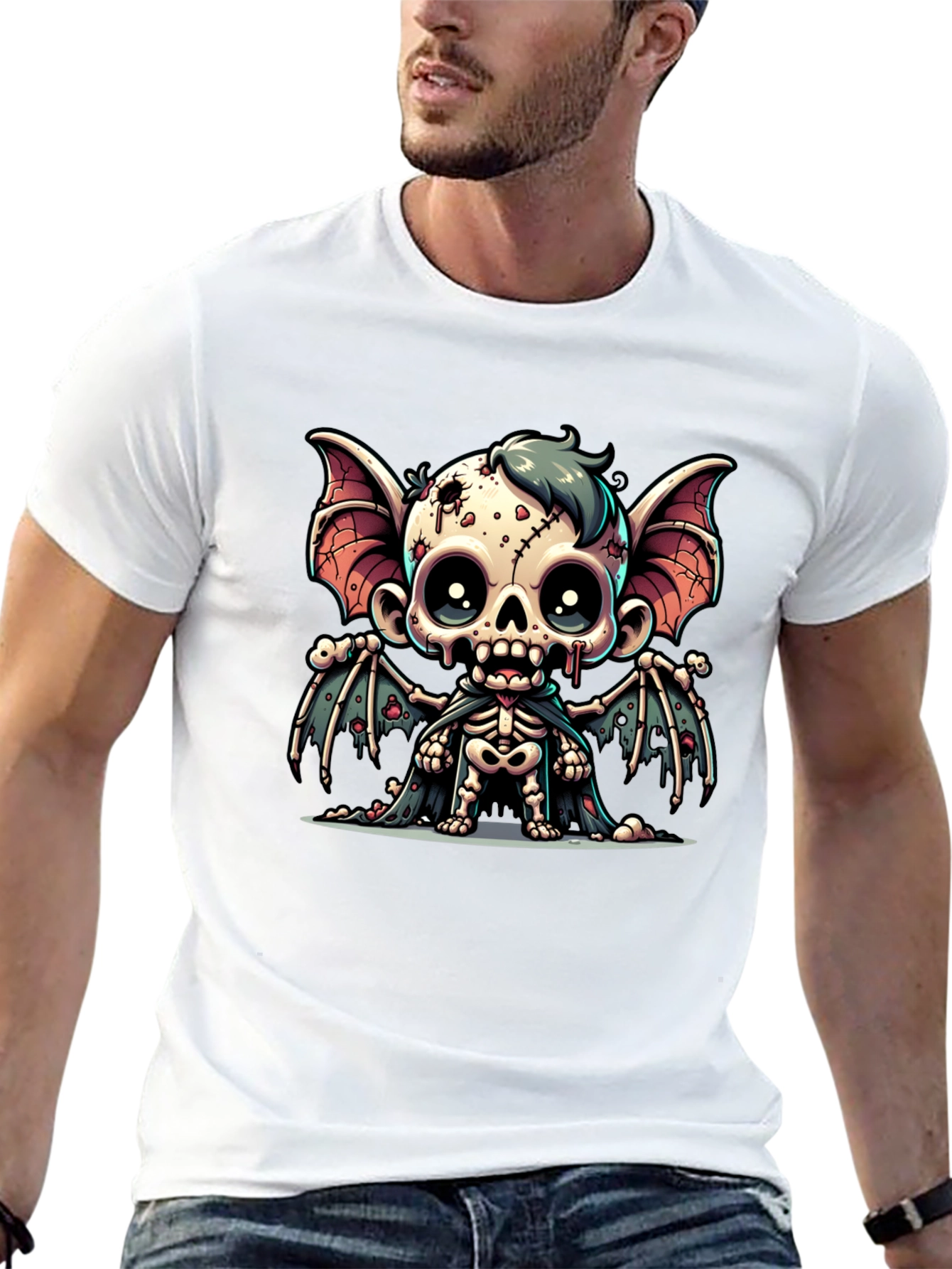 Cute Vampire Cartoon T-Shirt