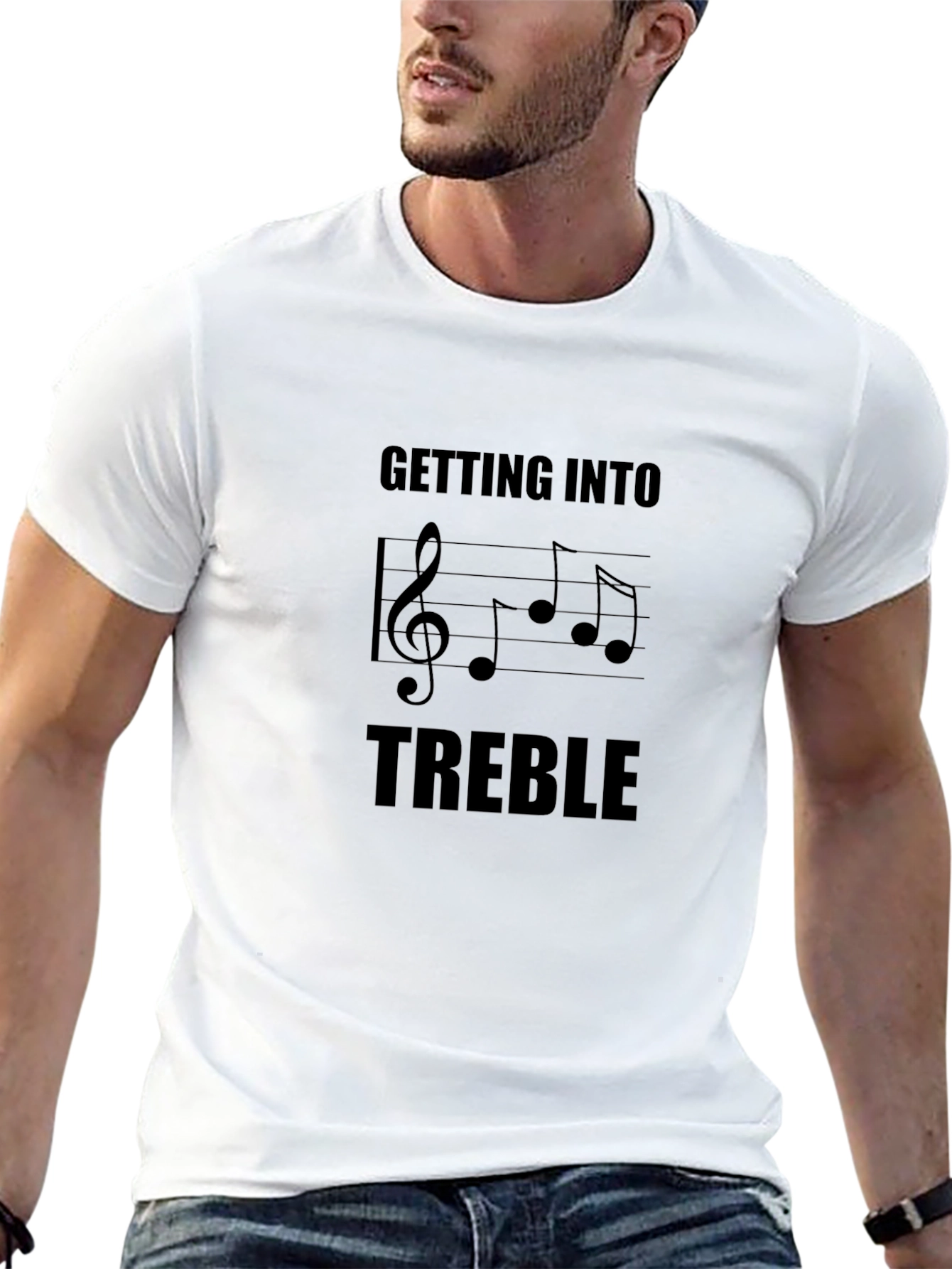 Getting Into Treble Music Graphic Tee