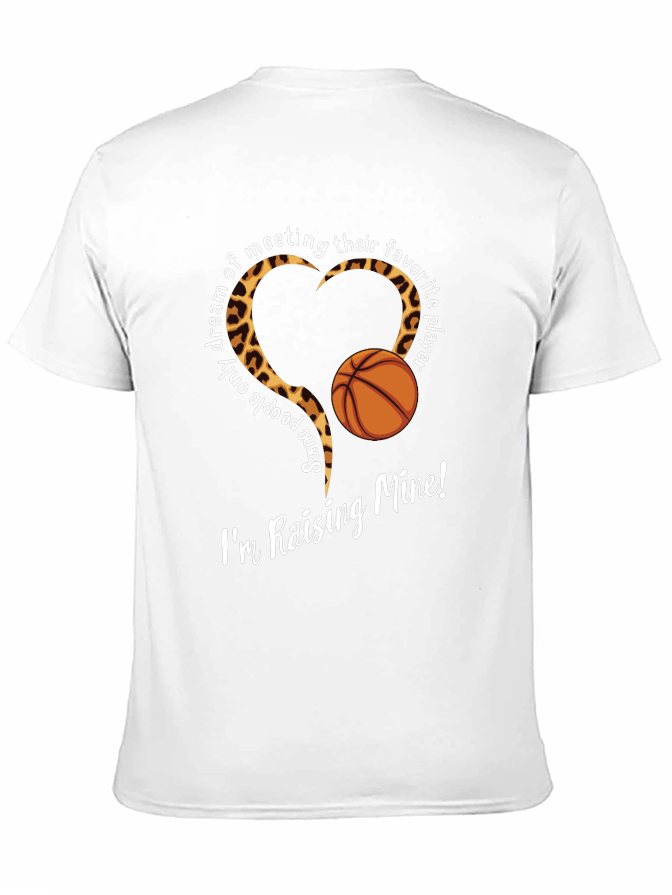 Basketball Mom T-Shirt - Im Raising Mine
