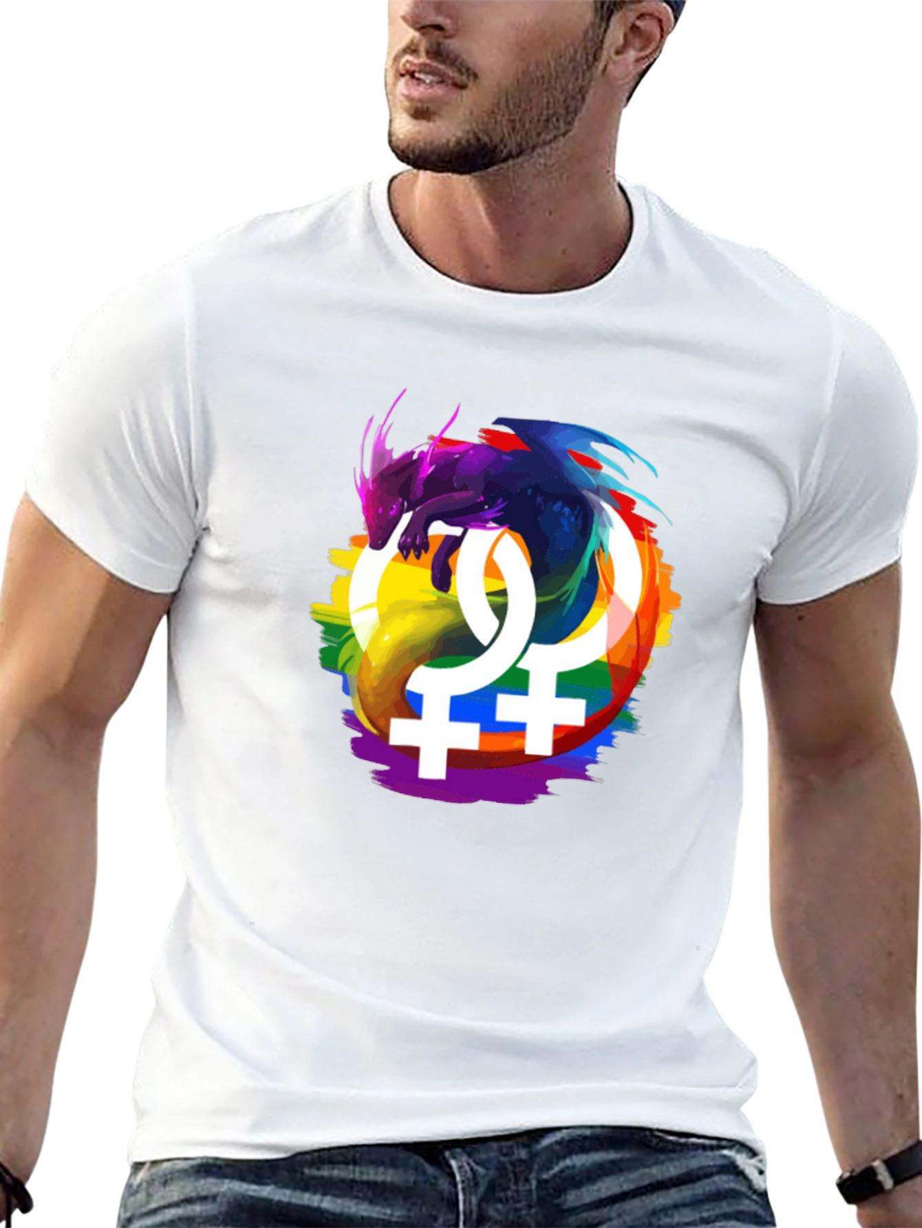 Lesbian Dragon Pride T-Shirt