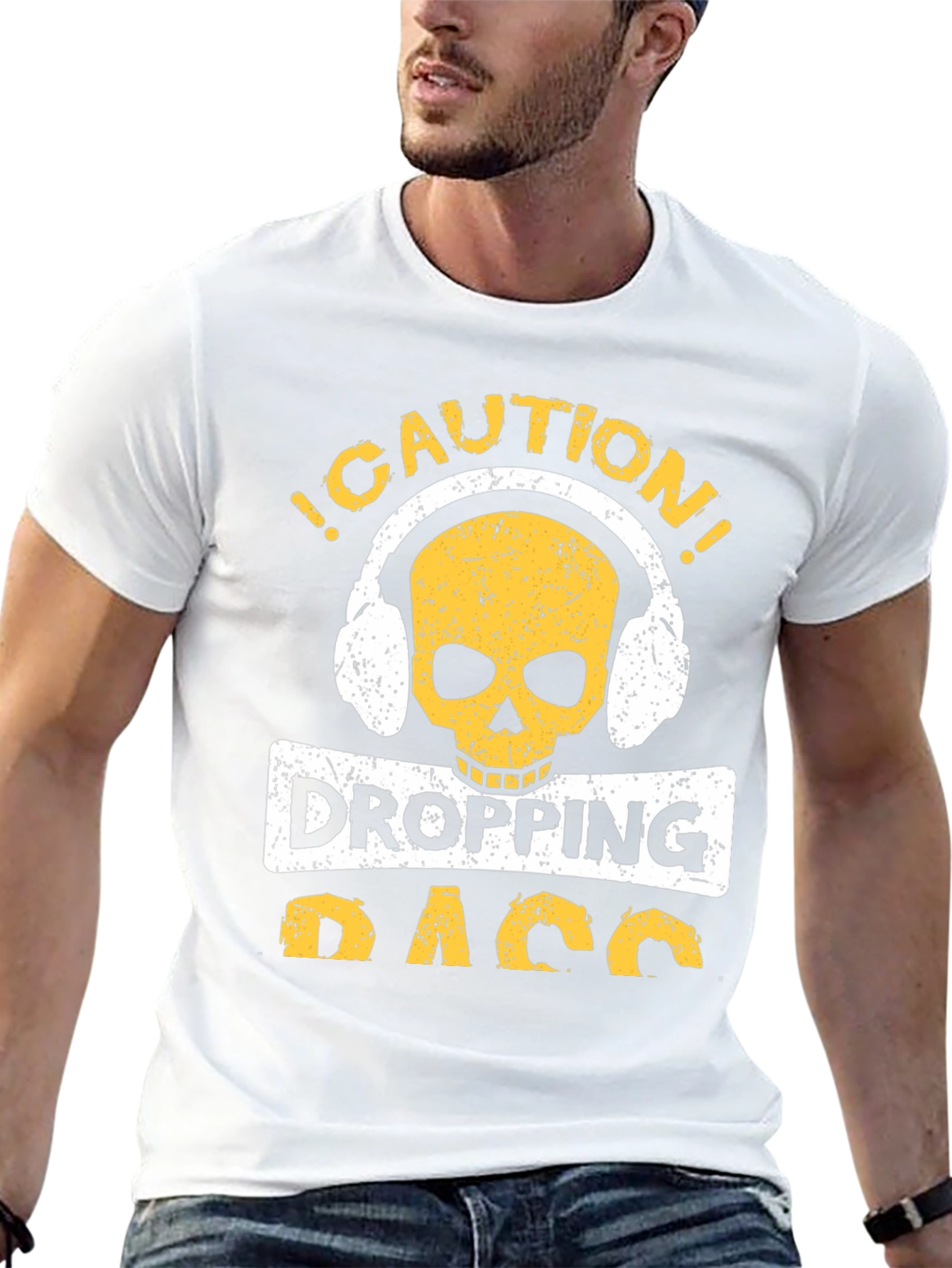 Caution Dropping Bass T-Shirt