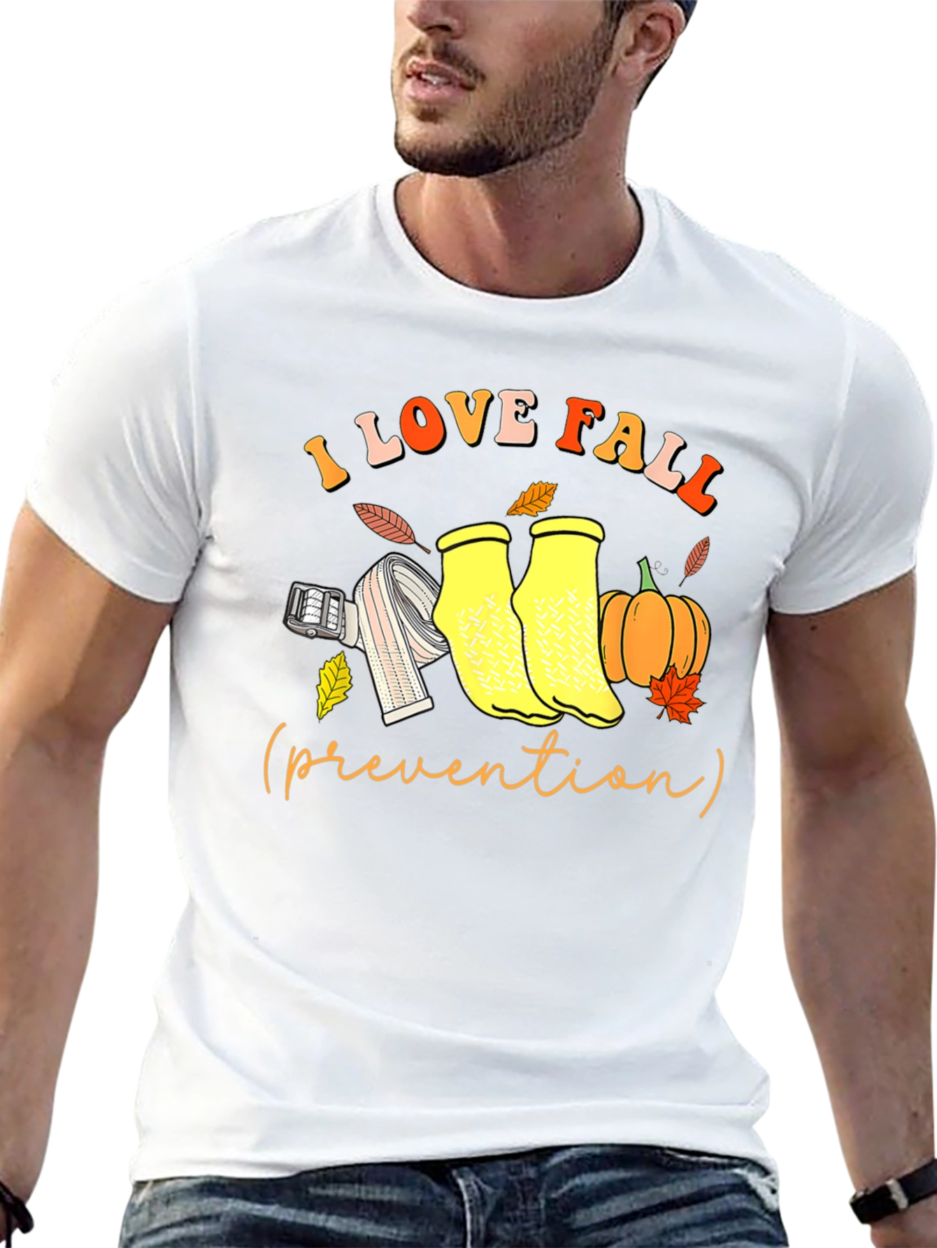 I Love Fall Prevention T-Shirt