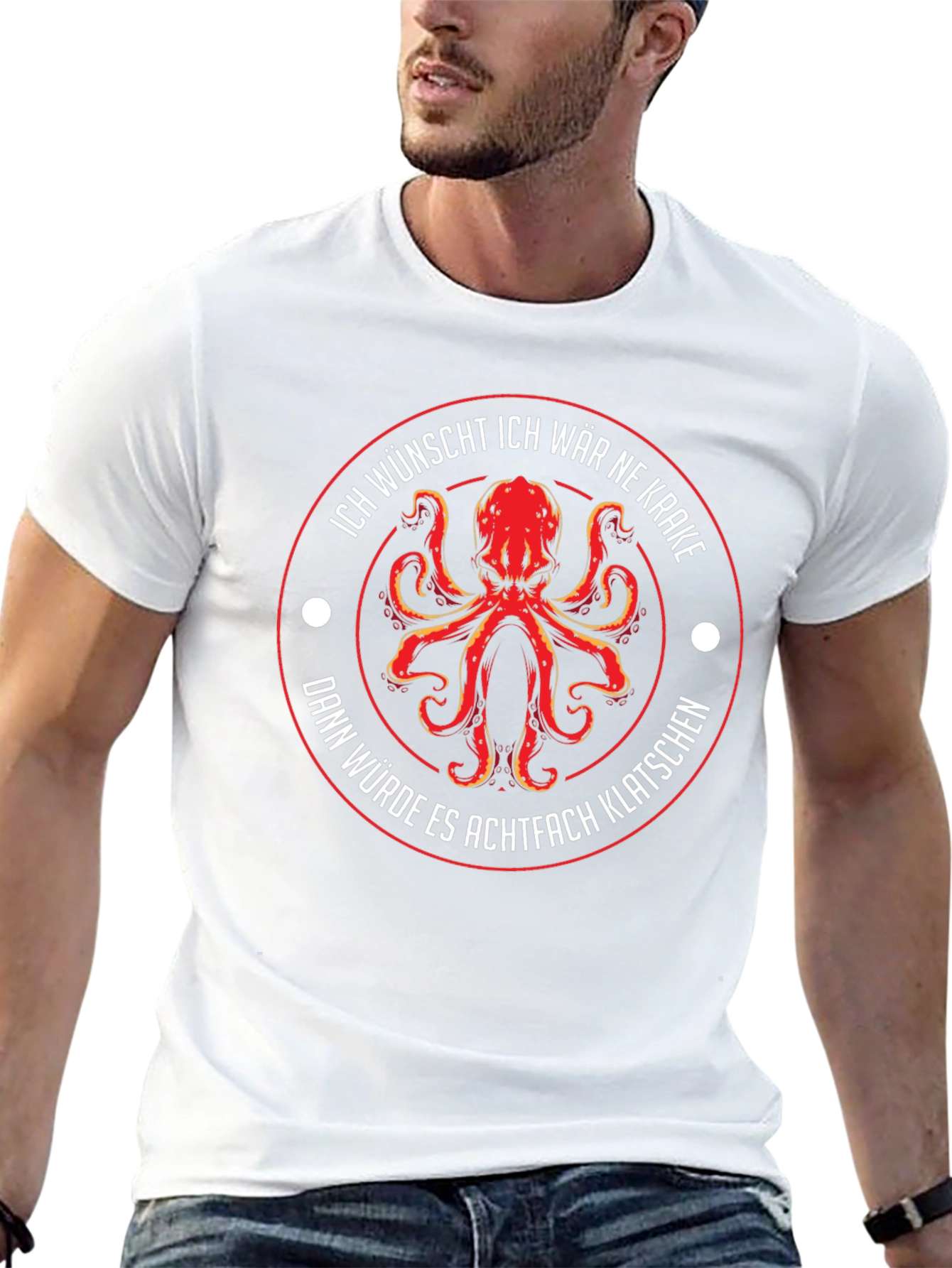 Kraken Graphic Tee - Achtfach Klatschen