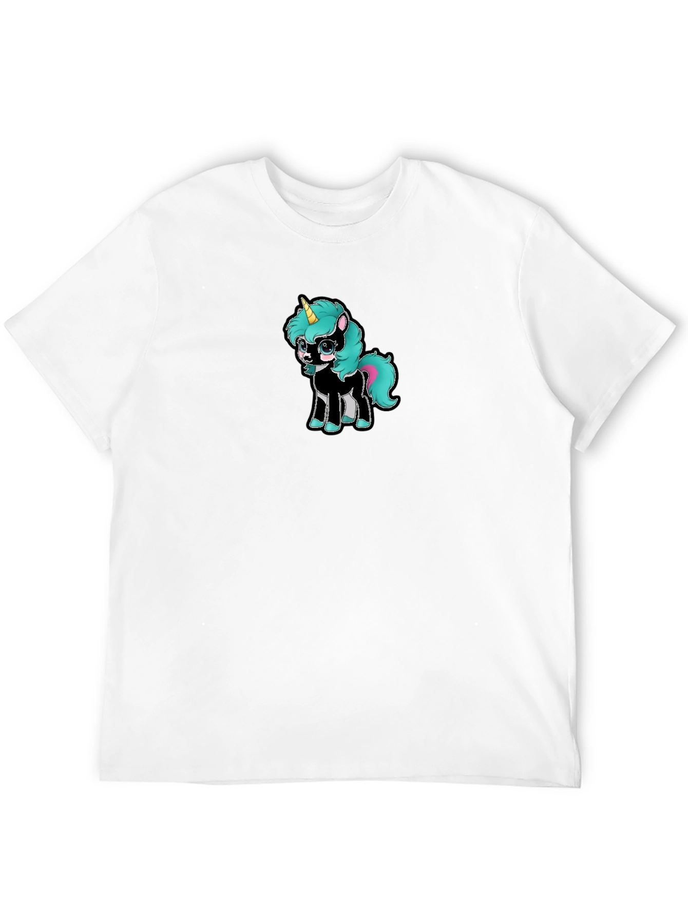 Black Unicorn Graphic T-Shirt