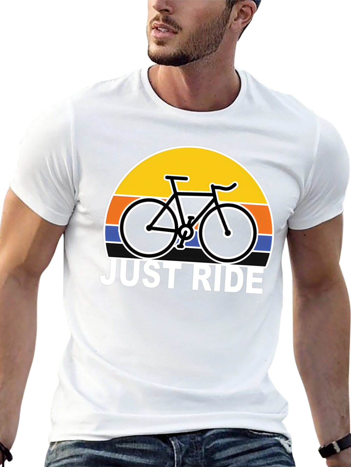 Just Ride Graphic Tee - Cycling T-Shirt