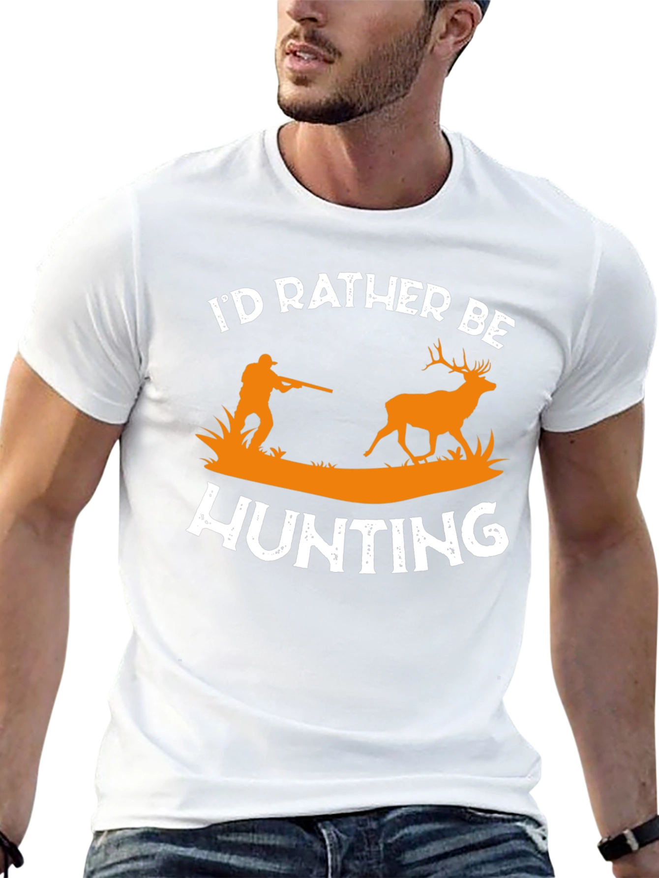 Id Rather Be Hunting T-Shirt