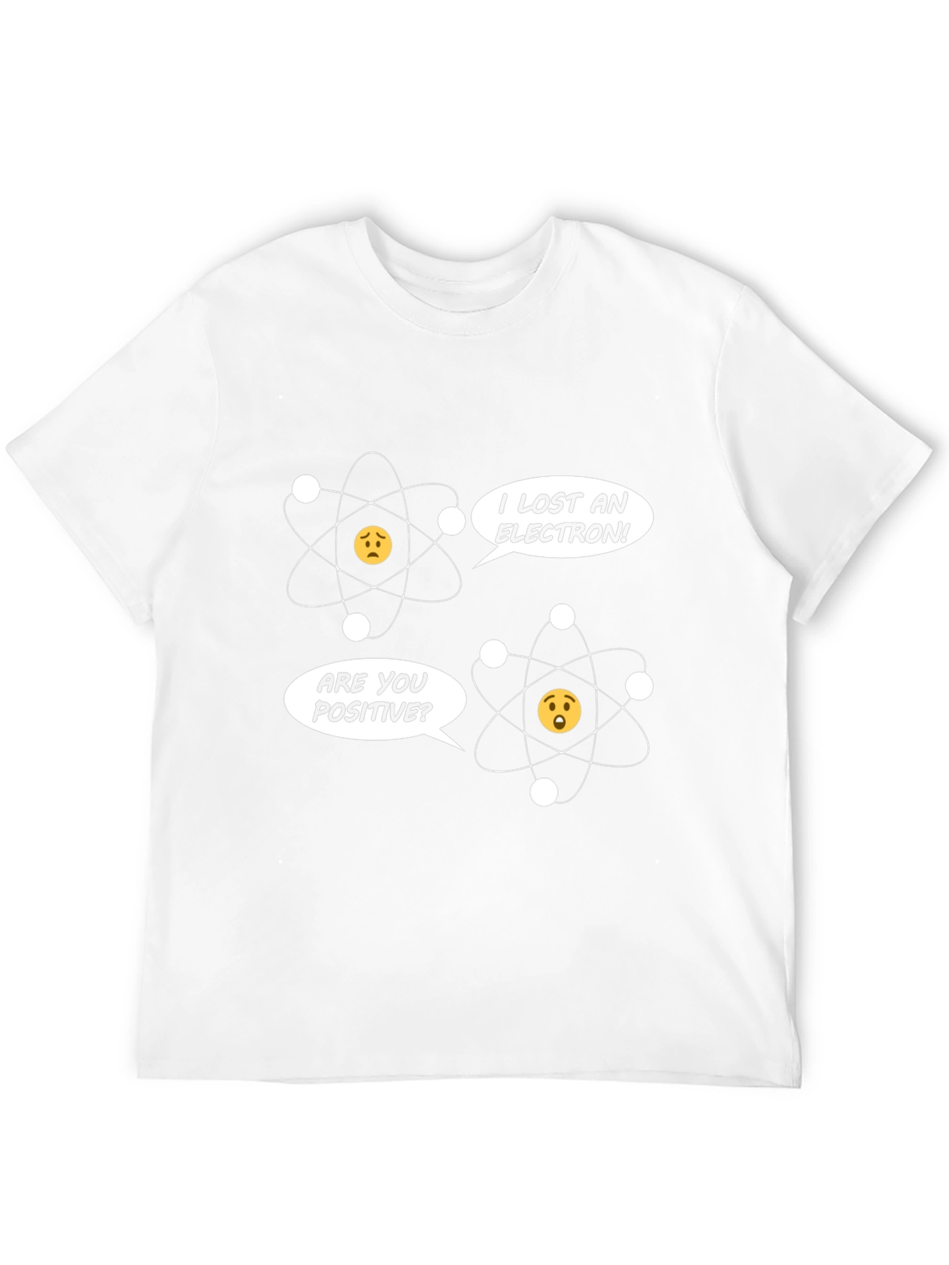 Funny Science Humor T-Shirt - Lost an Electron
