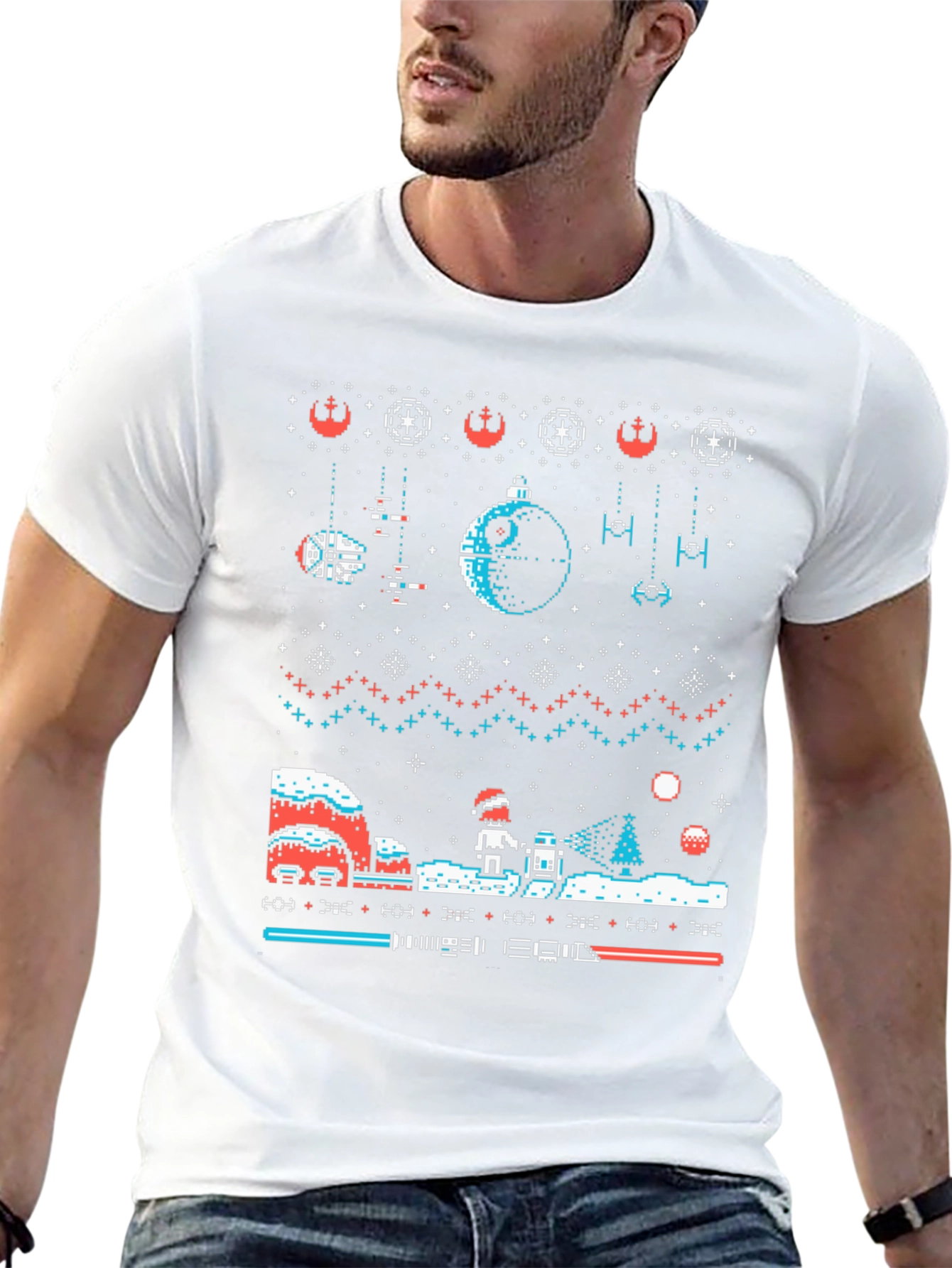 Star Wars Ugly Christmas Sweater T-Shirt