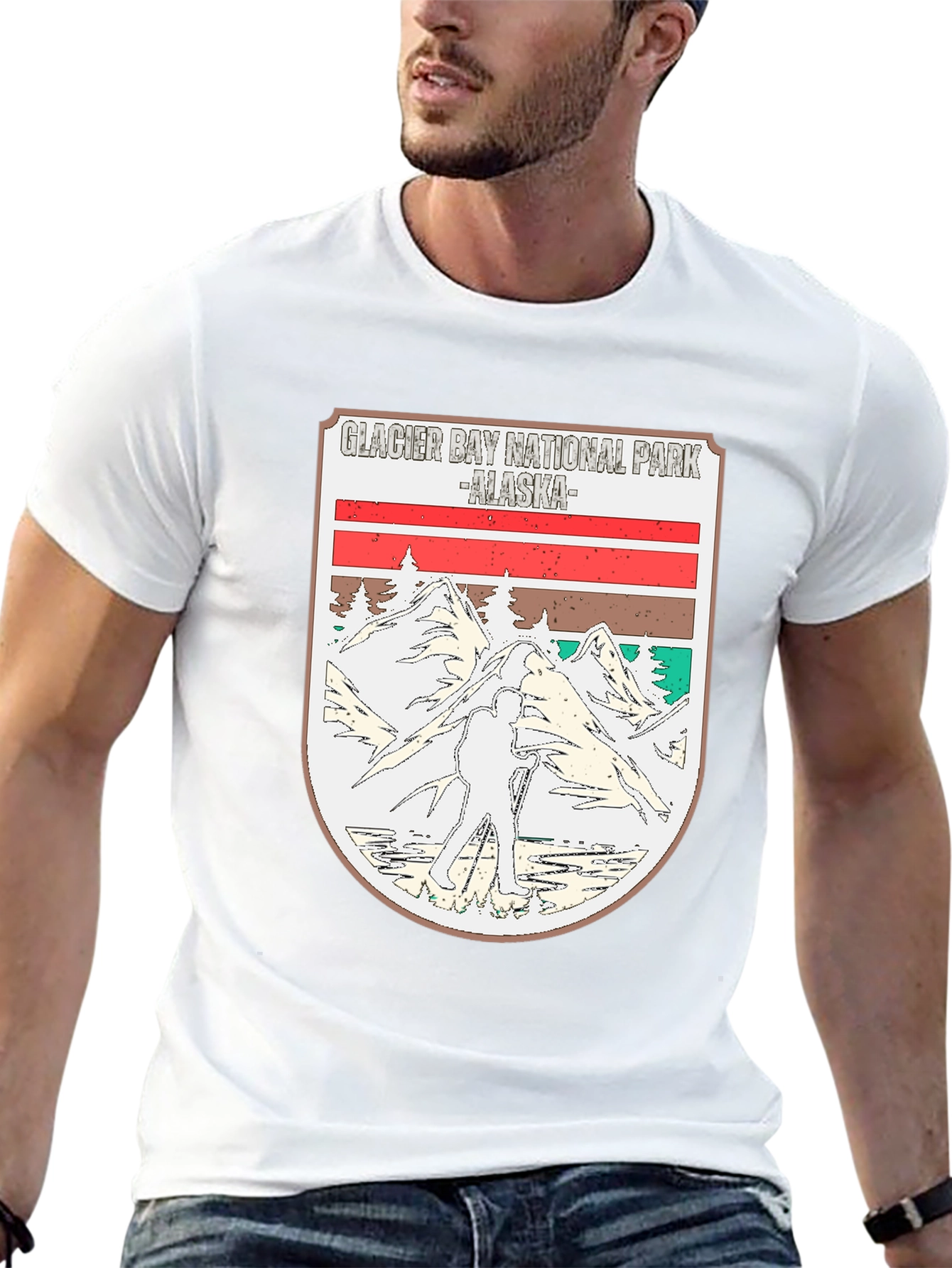 Glacier Bay National Park T-Shirt - Alaska Adventure Tee