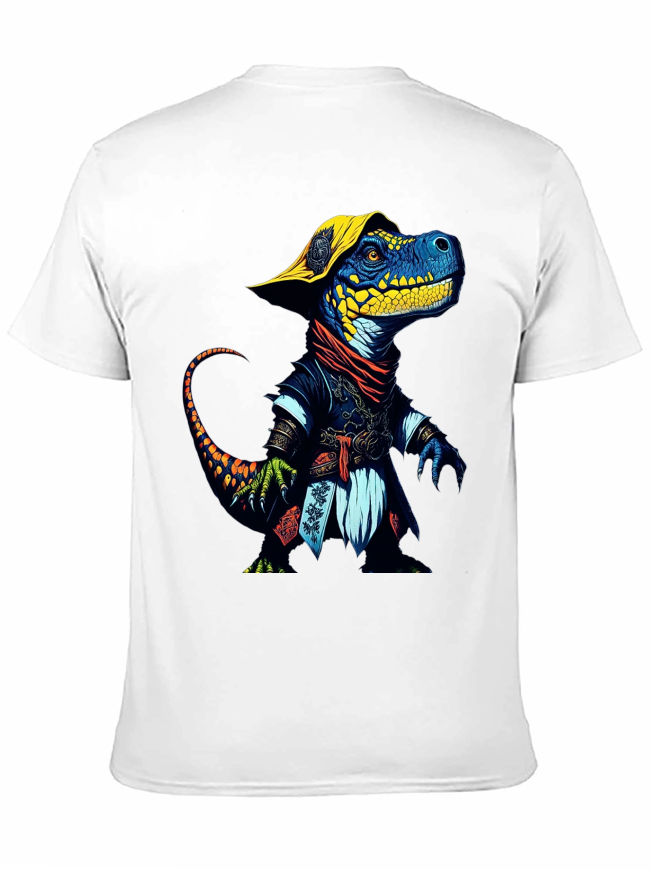 Dinosaur Pirate T-Shirt - Unique Graphic Tee
