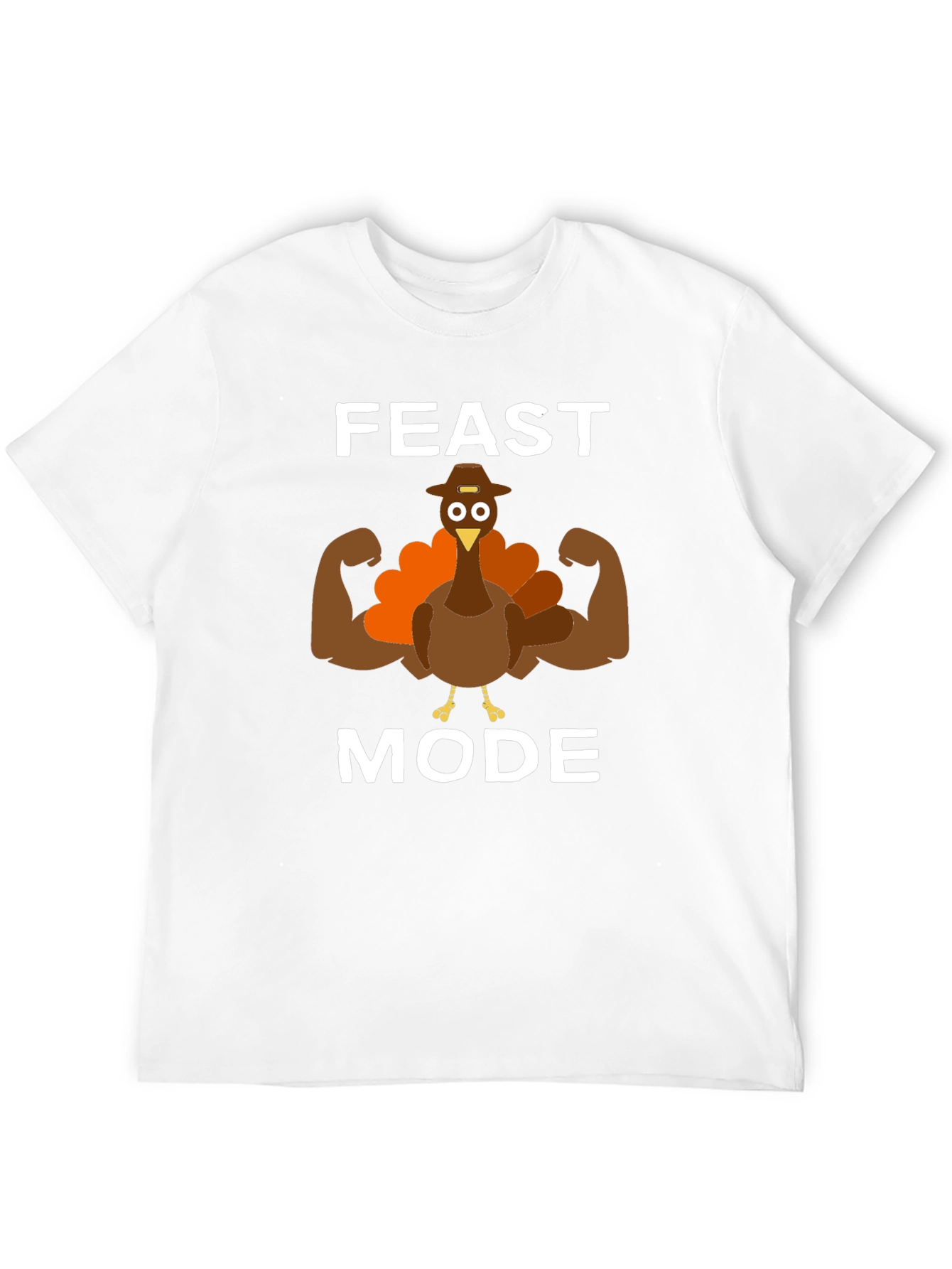 Feast Mode Thanksgiving Turkey Graphic Tee