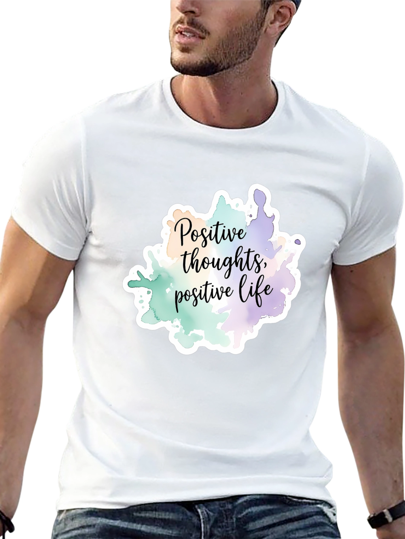 Positive Vibes Graphic Tee
