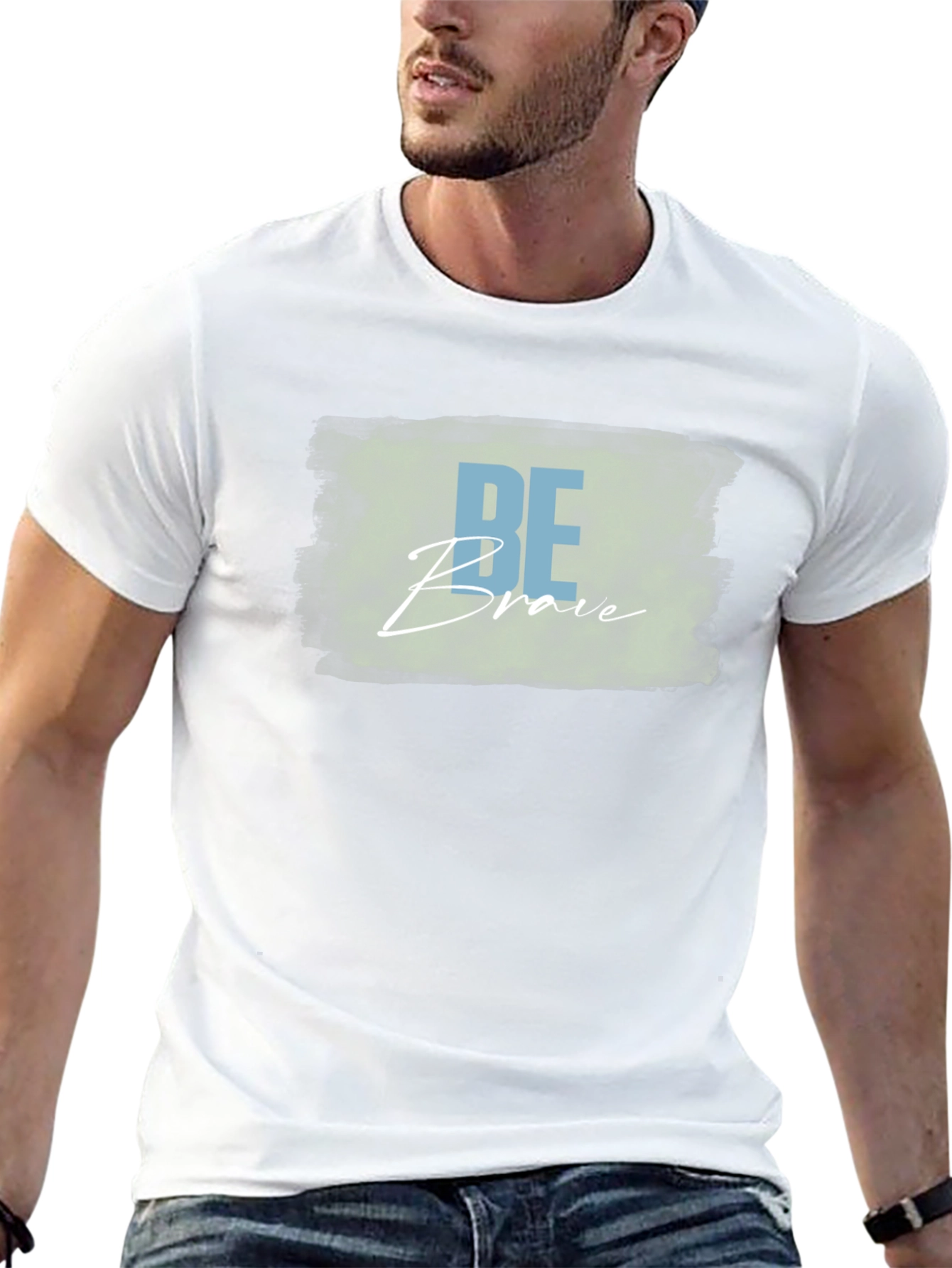 Be Brave Graphic T-Shirt - Unisex Soft Cotton Tee