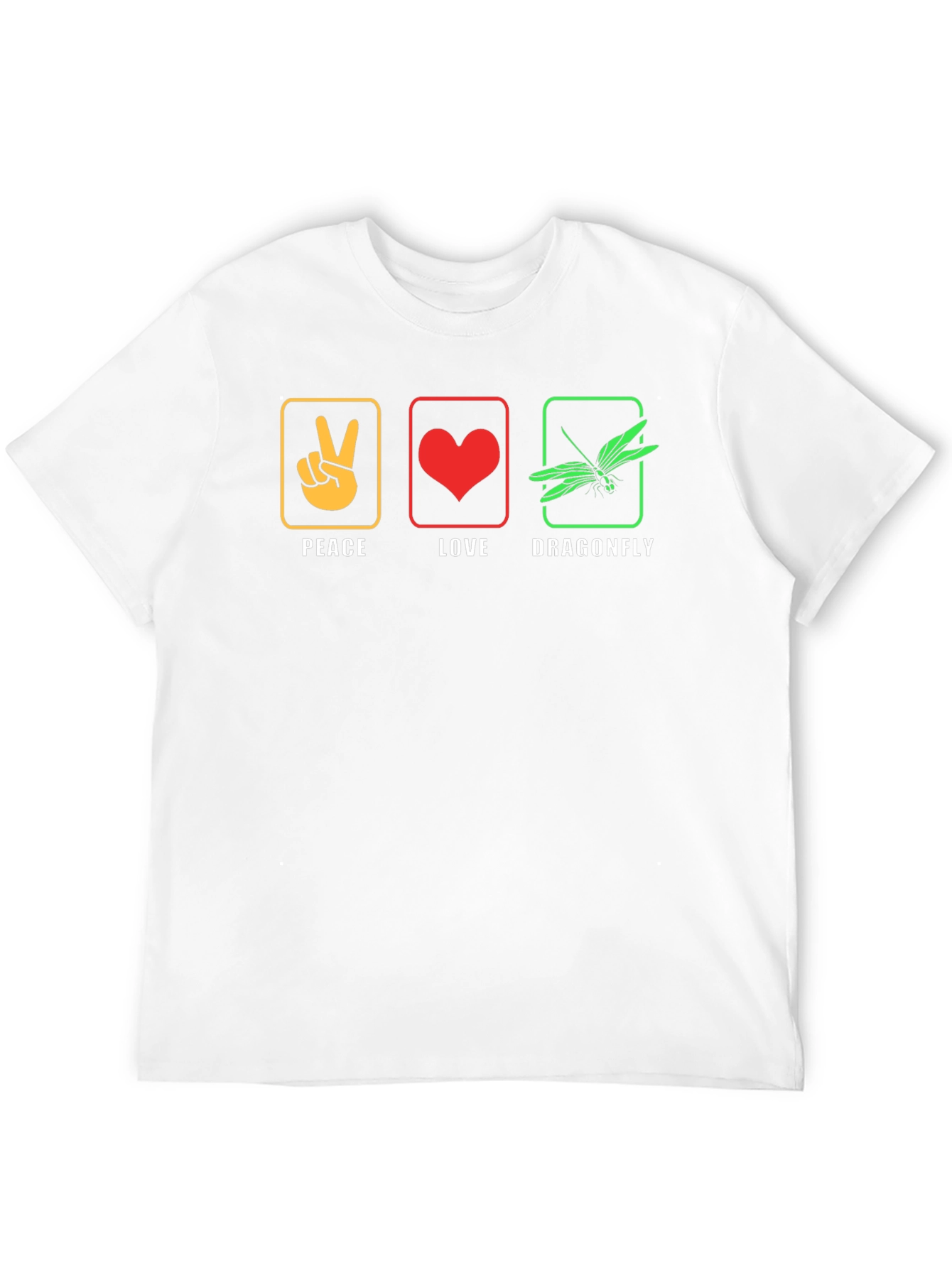 Peace Love Dragonfly T-Shirt