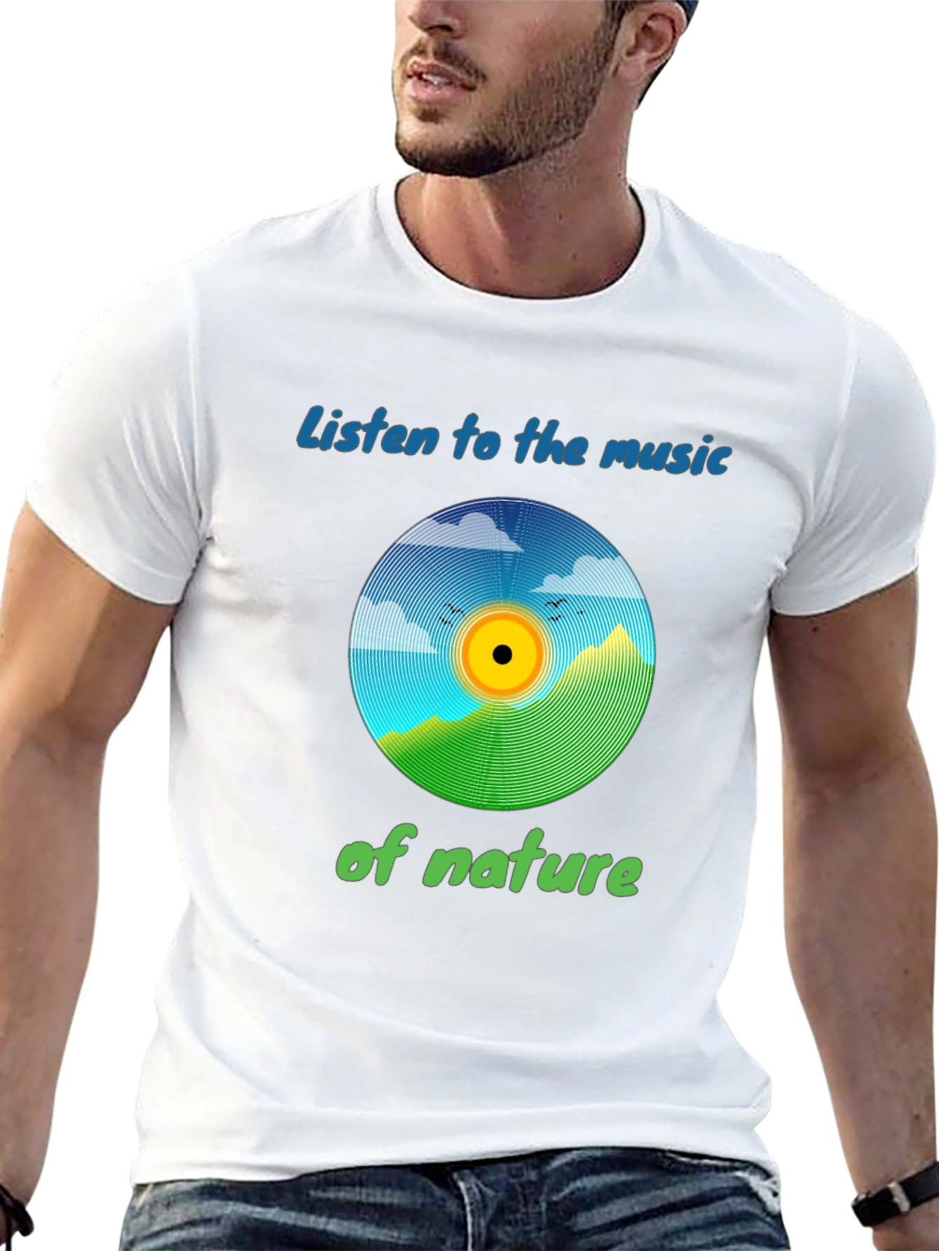 Nature Music T-Shirt - Relax & Enjoy!
