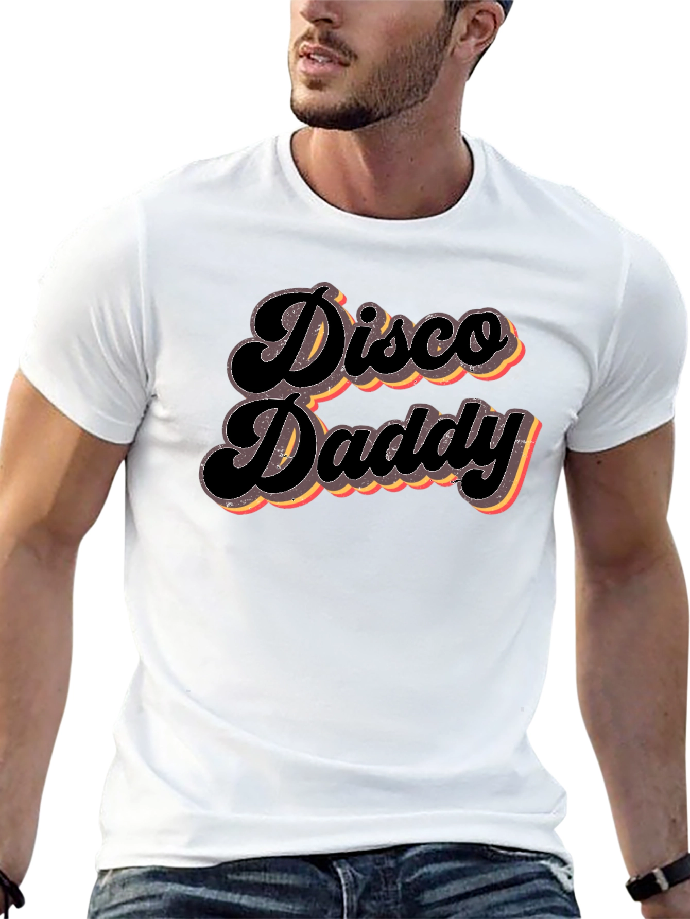 Disco Daddy Graphic T-Shirt - Retro Style