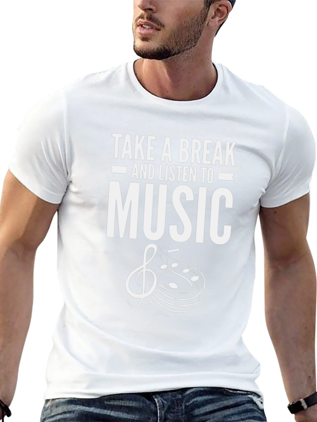 Take a Break Music T-Shirt | Stylish Musician Tee