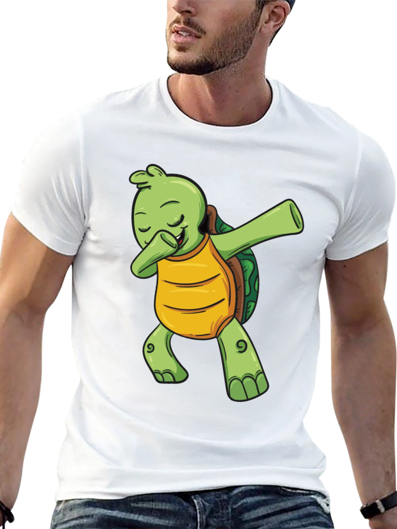 Dabbing Turtle Graphic Tee - Unisex