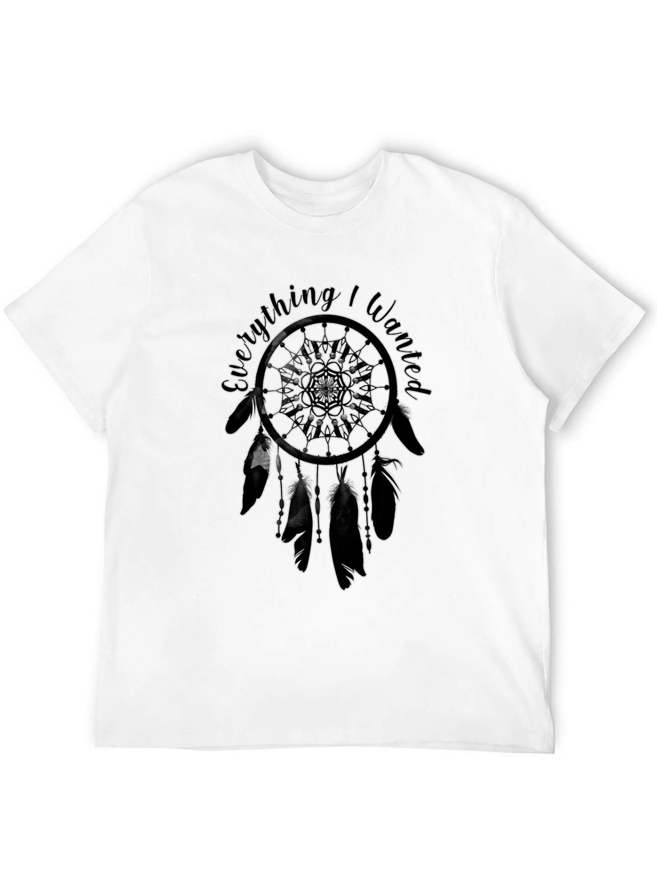 Everything I Wanted Dreamcatcher Black T-Shirt