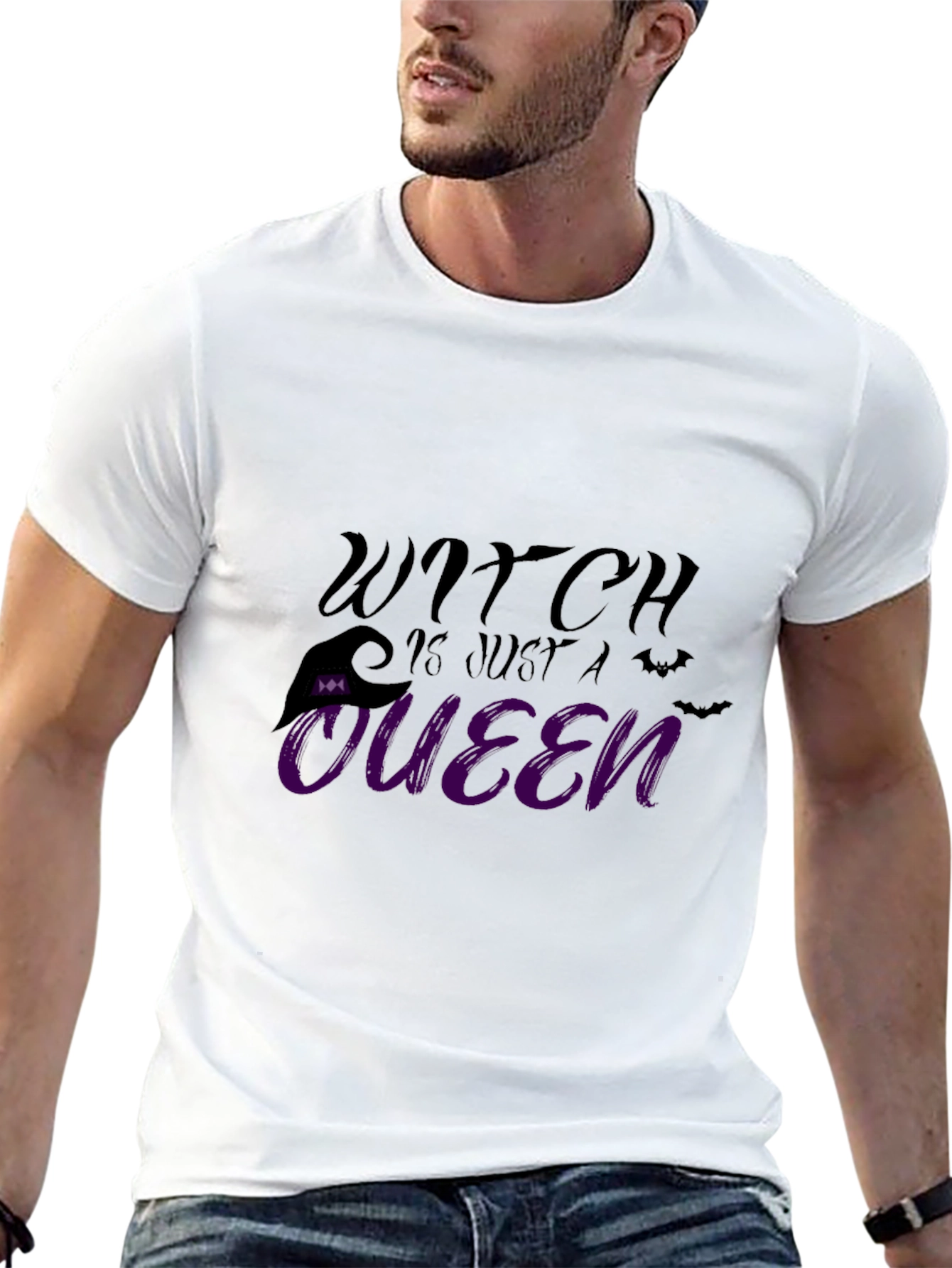 Witch Queen Black T-Shirt - Halloween Apparel