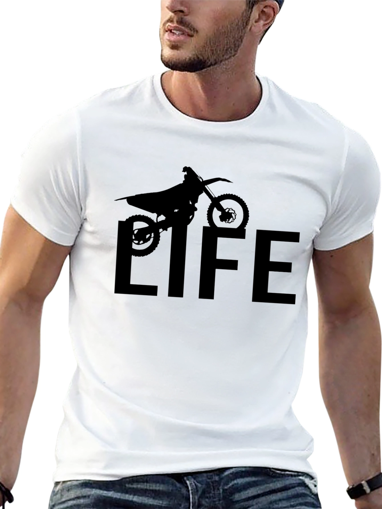 Dirt Bike Life T-Shirt - MotoCross Design