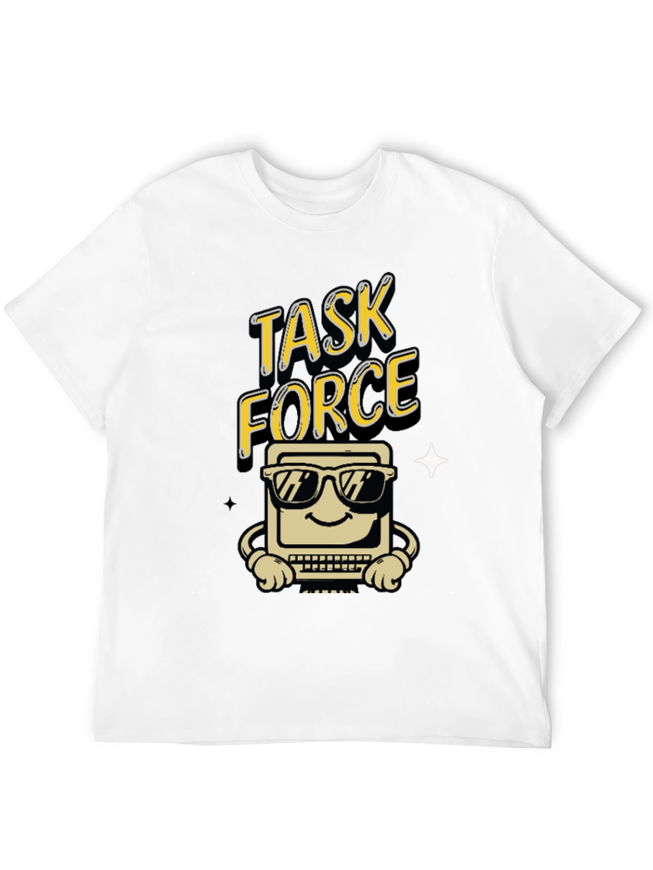 Task Force Computer Graphic Tee - Black