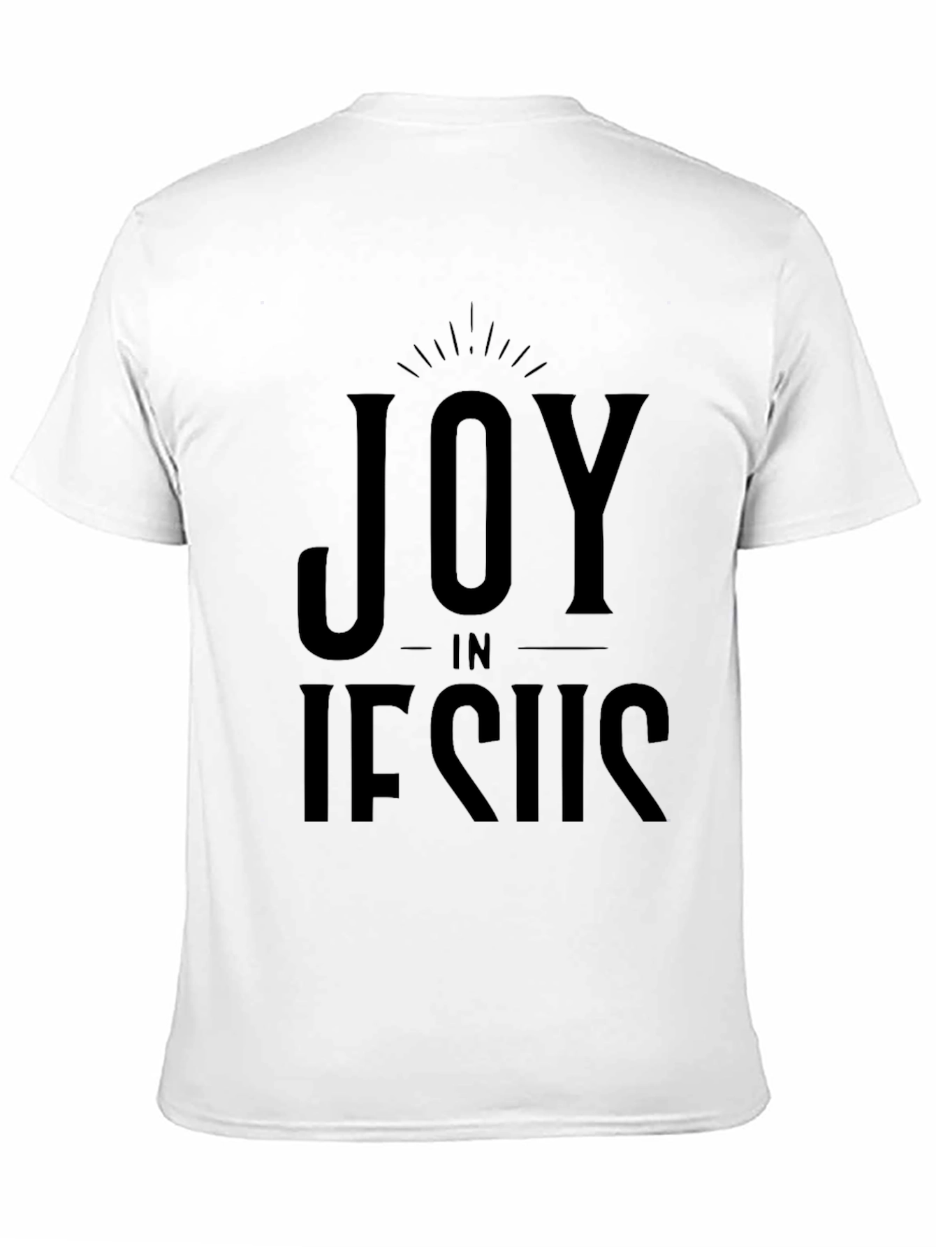 Joy in Jesus Graphic Tee - Unisex Black T-Shirt