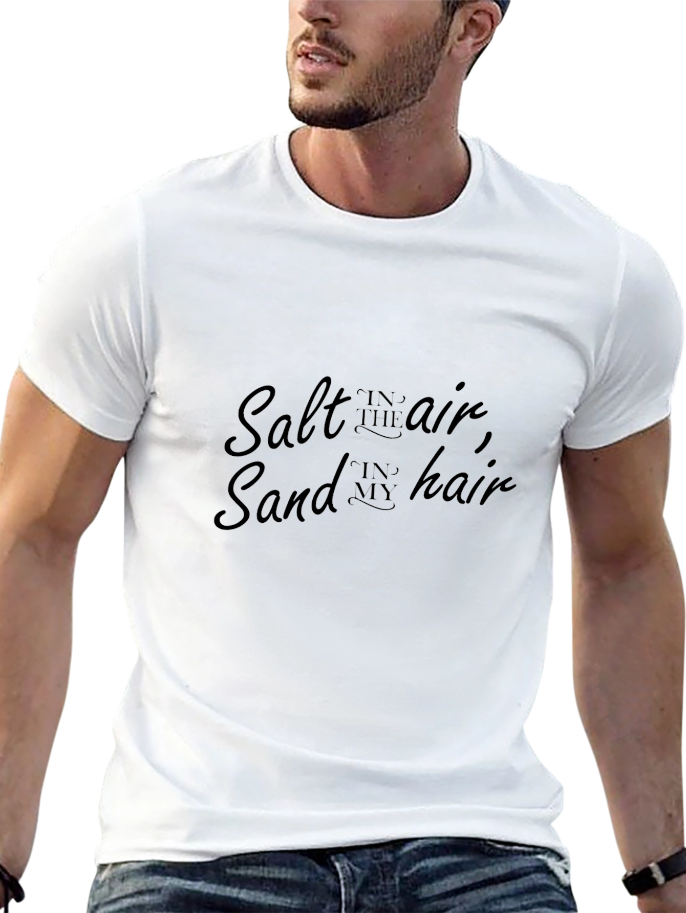 Salt Air Sand Hair Graphic Tee