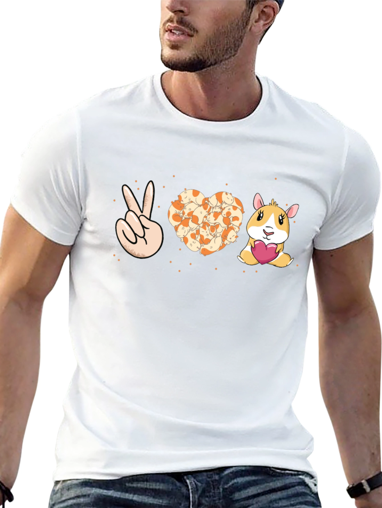 Peace Love Hamsters T-Shirt