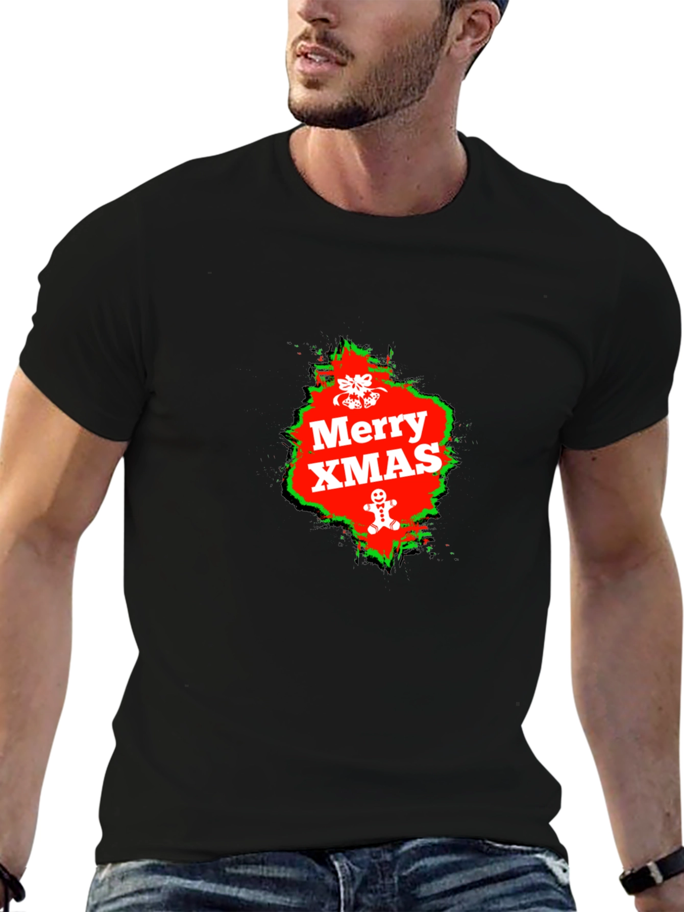 Merry Xmas Holiday Graphic Tee
