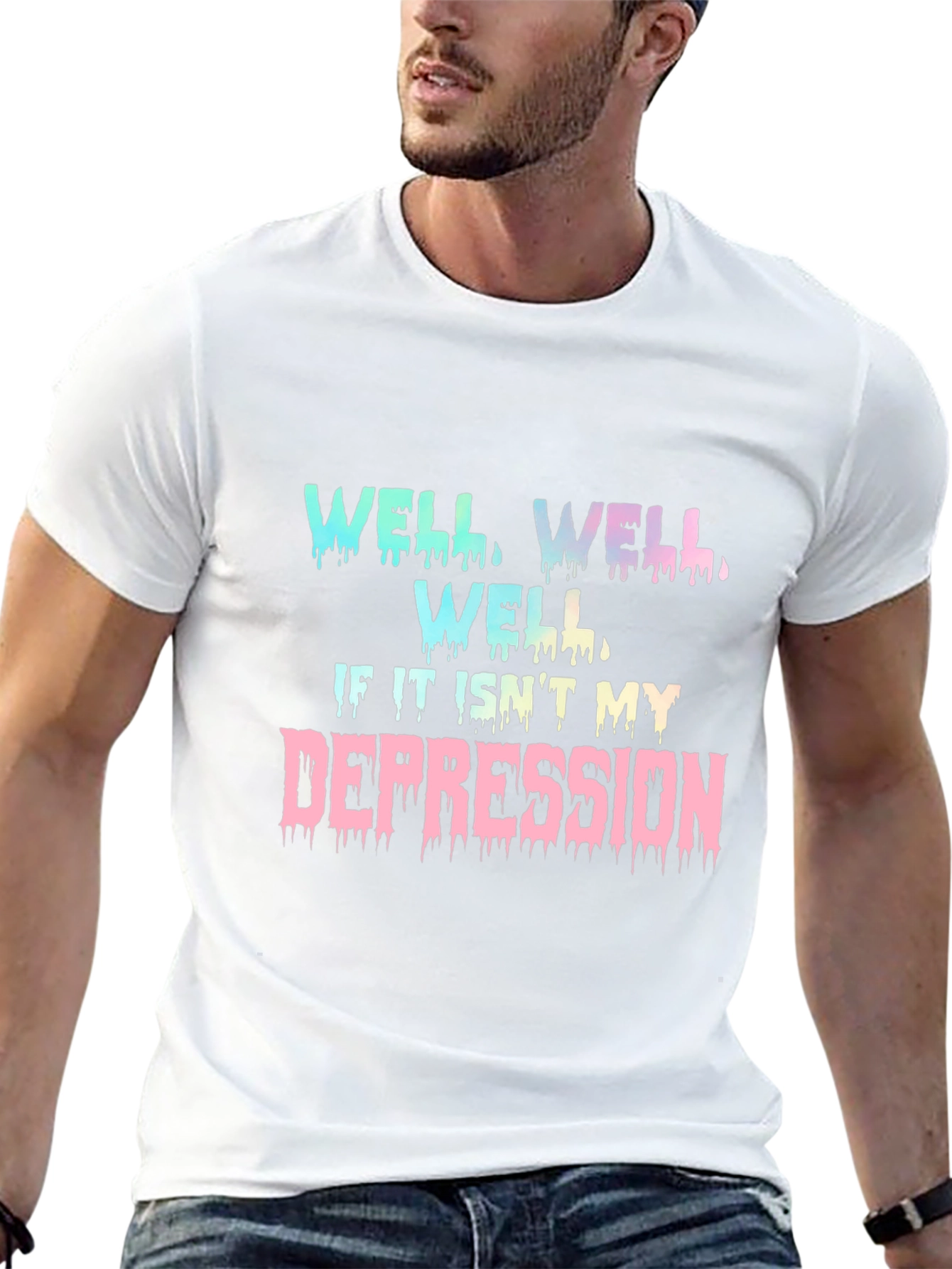 Well Well Depression Graphic T-Shirt