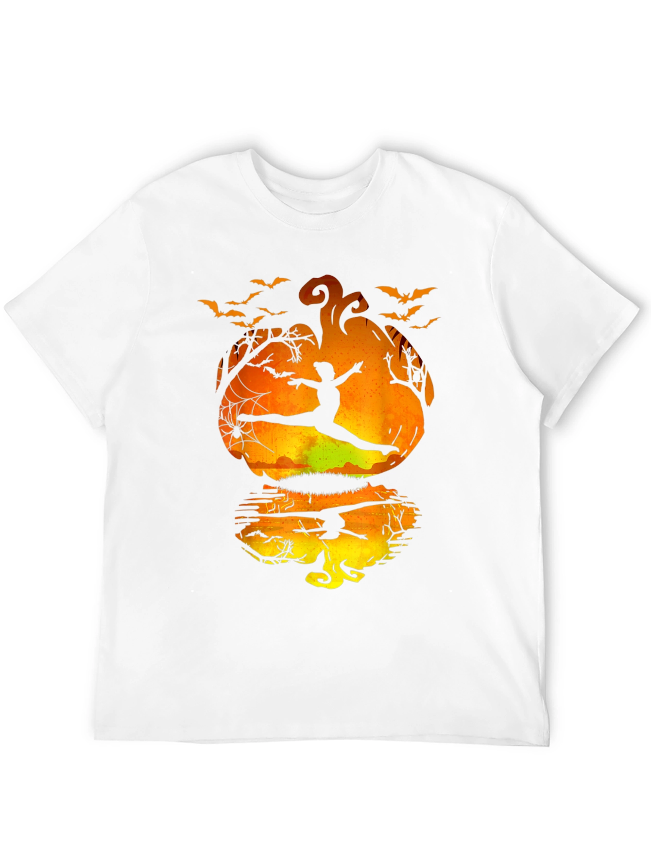 Halloween Dancer T-Shirt - Pumpkin Silhouette