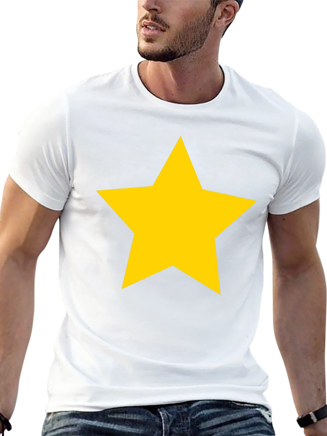 Star Graphic T-Shirt - Black