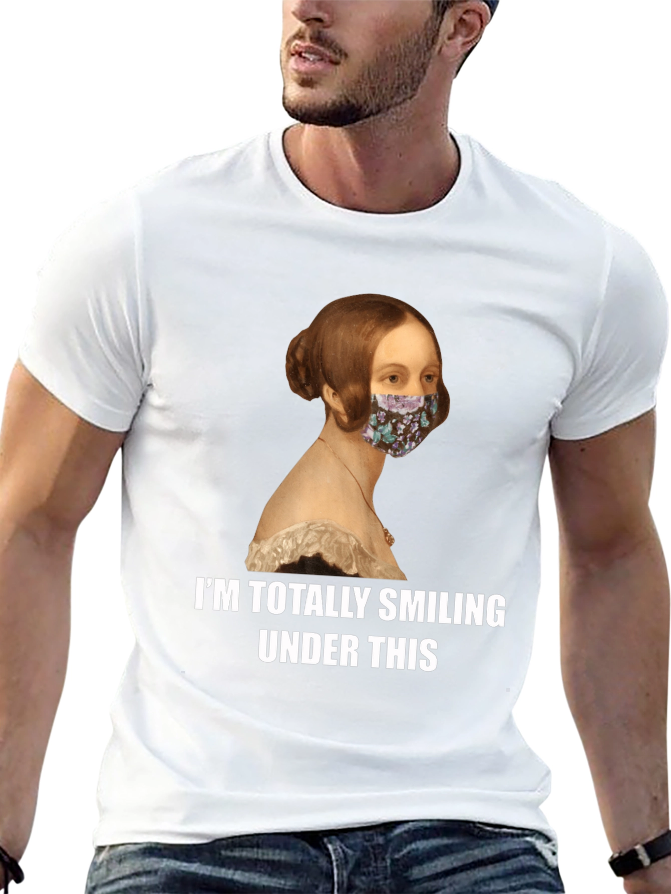 Humorous Face Mask T-Shirt