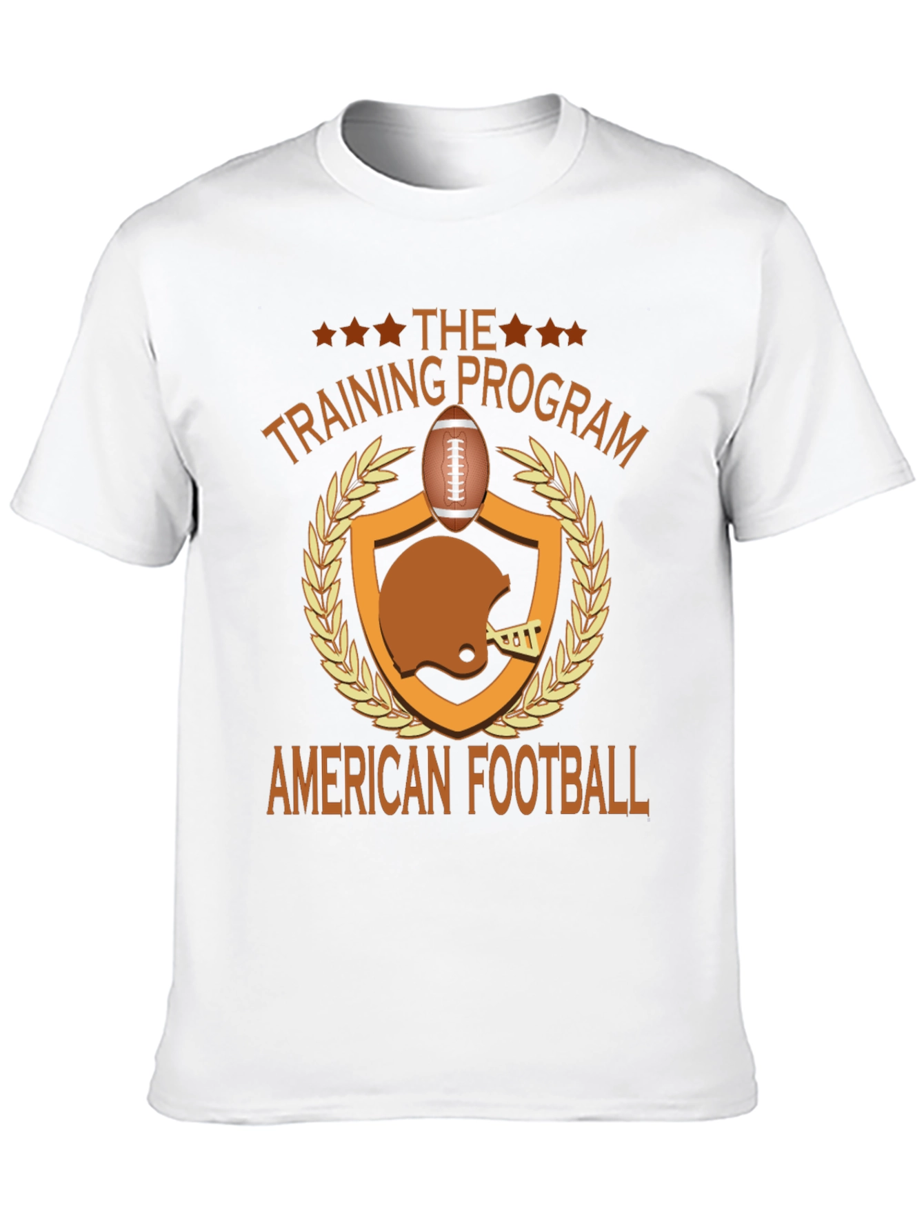 American Football Training Program T-Shirt