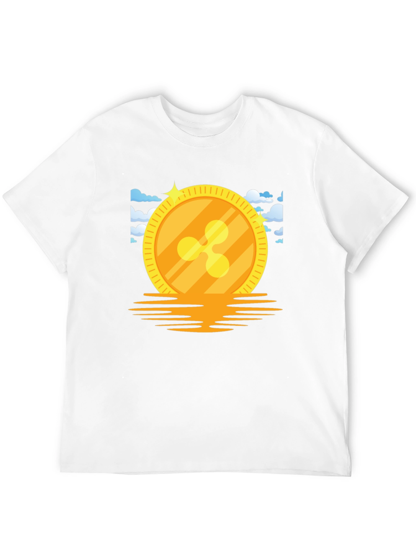 Ripple XRP Coin Graphic T-Shirt Crypto Design