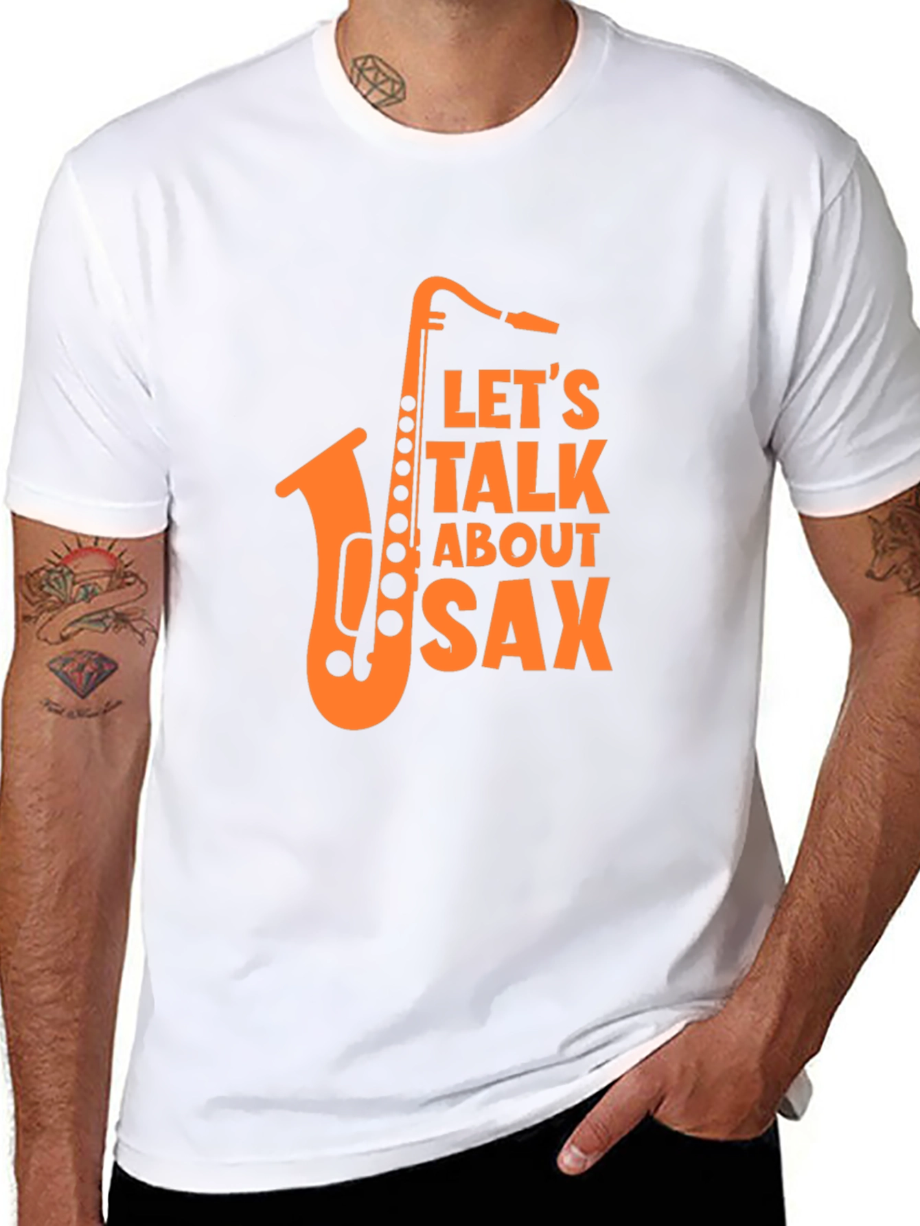 Lets Talk About Sax T-Shirt