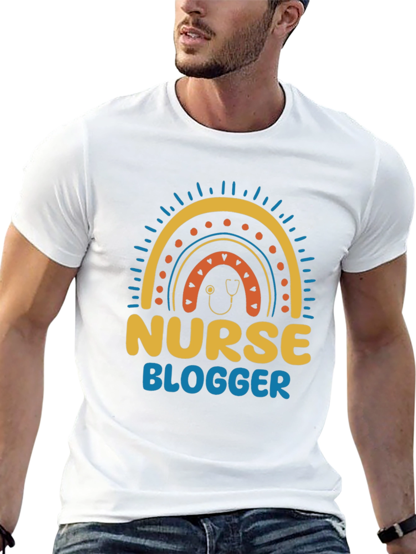 Nurse Blogger Graphic Tee - Stylish Comfort