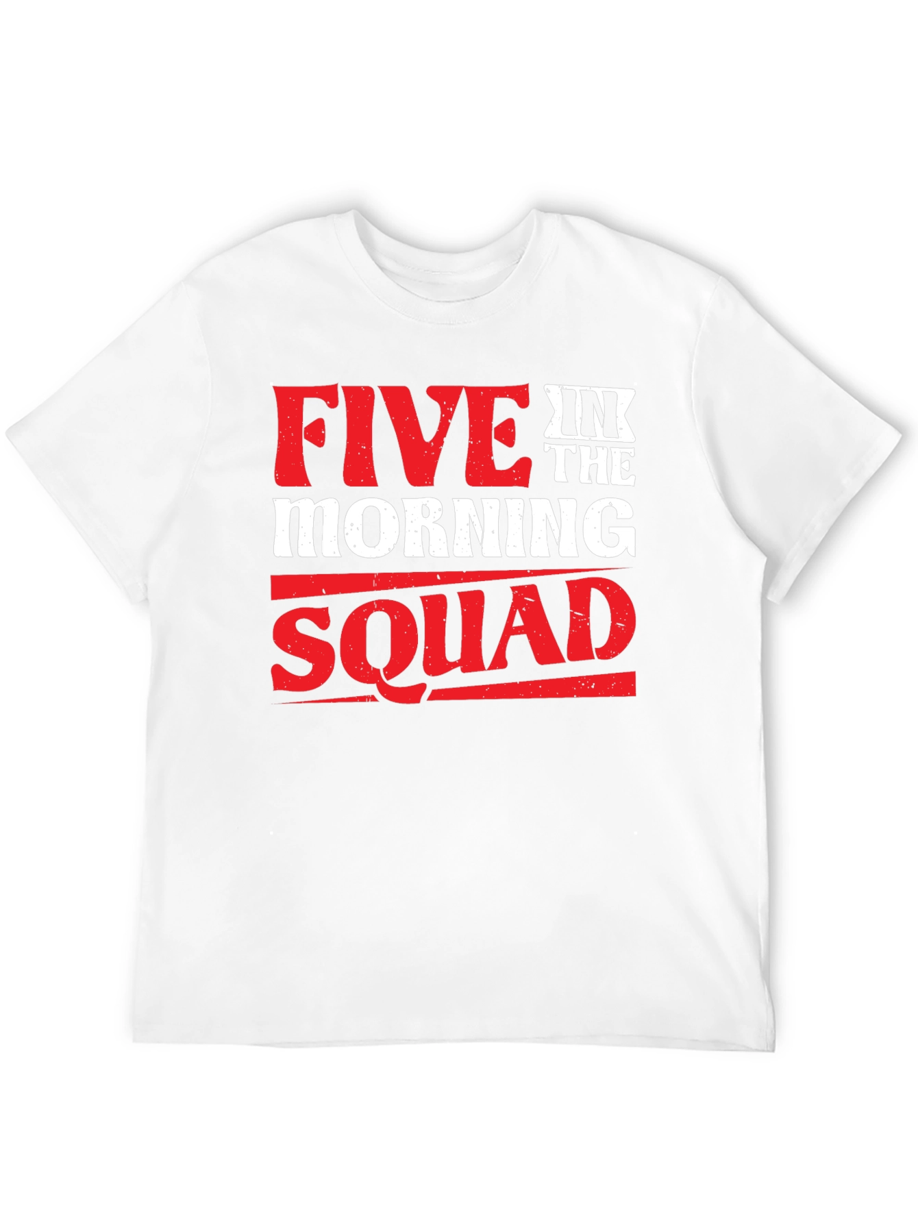 Five in the Morning Squad Black T-Shirt