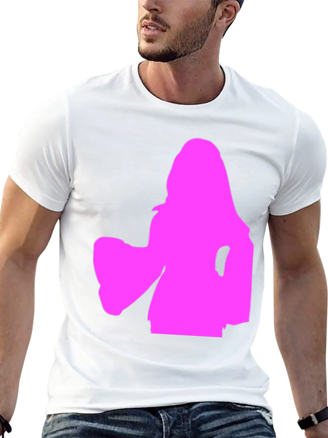 Silhouette Graphic Tee - Black