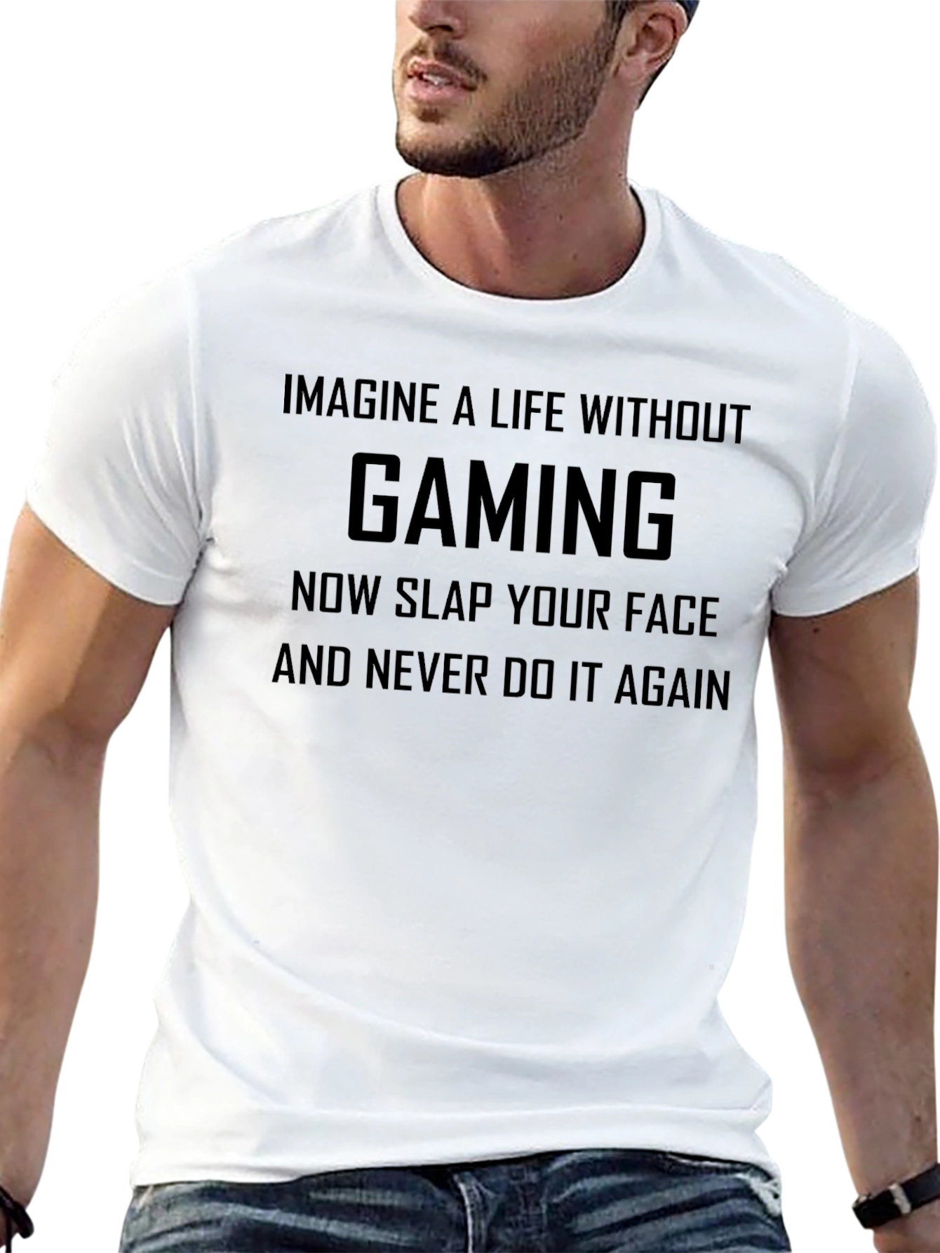 Gaming T-Shirt: Imagine A Life Without Gaming Funny Tee