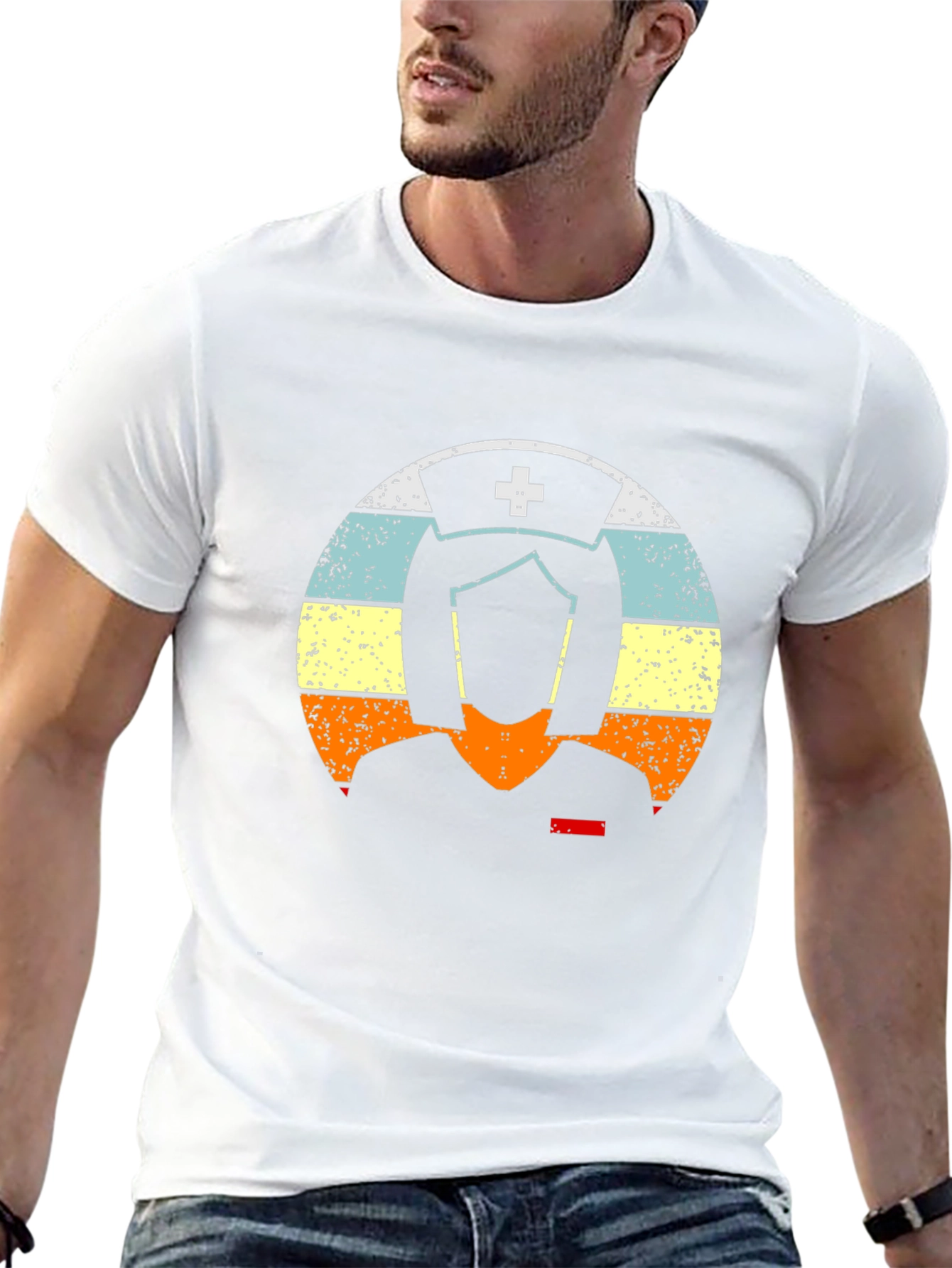 Retro Nurse T-Shirt - Healthcare Hero Tee