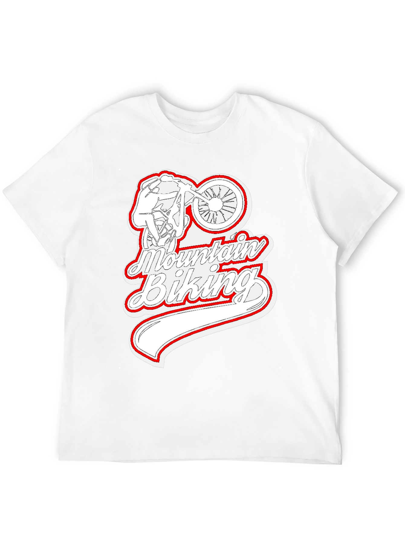 Mountain Biking Graphic Tee