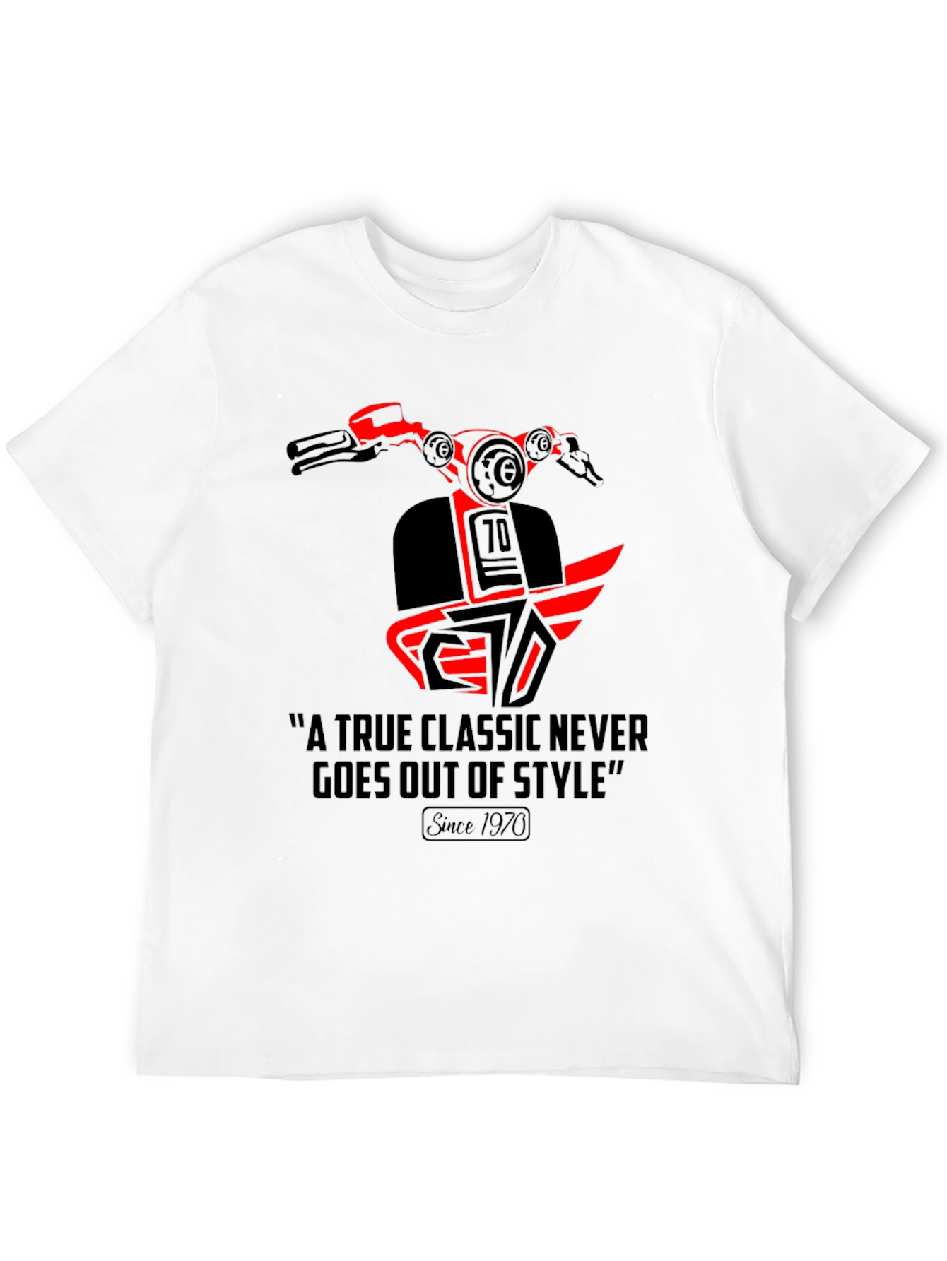 Classic Style Scooter T-Shirt