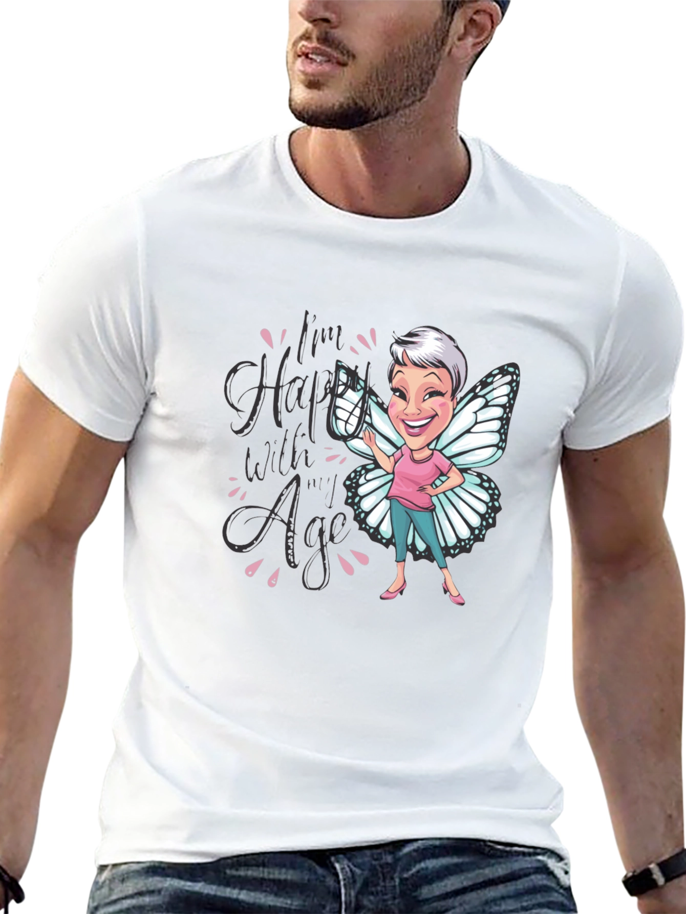 Happy With Age Fairy T-Shirt